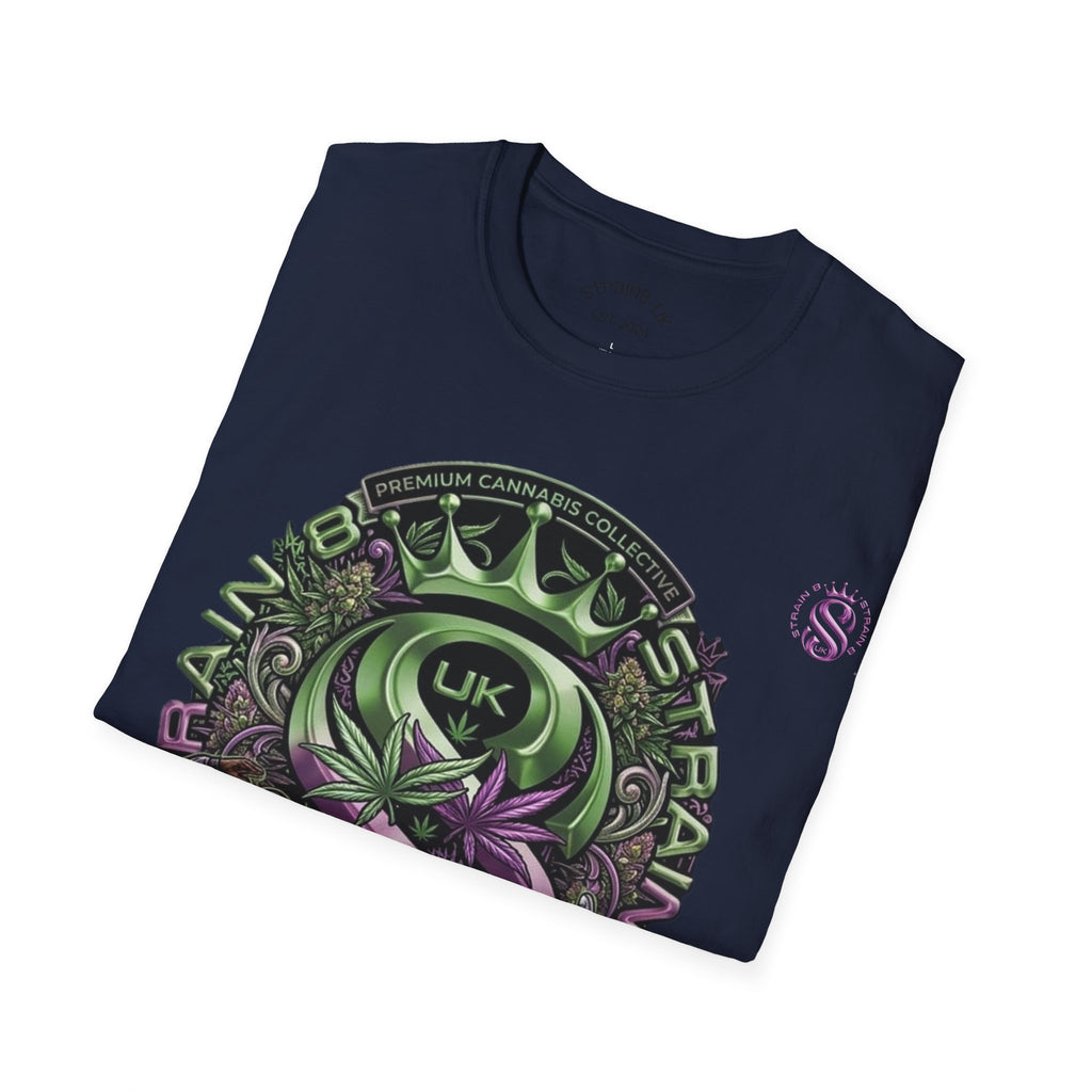 Strain8-UK Graffiti Cannabis/B-Boy Themed '8th Element' Graphic T-Shirt