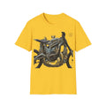 Motorcycle S8-UK Crown Graphic T-Shirt — Vintage Bike Emblem Tee