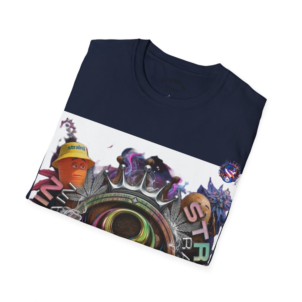 Graffiti Skate Strain8-UK Logo Original Logo T-Shirt — 'High Grade' Streetwear Graphic Tee