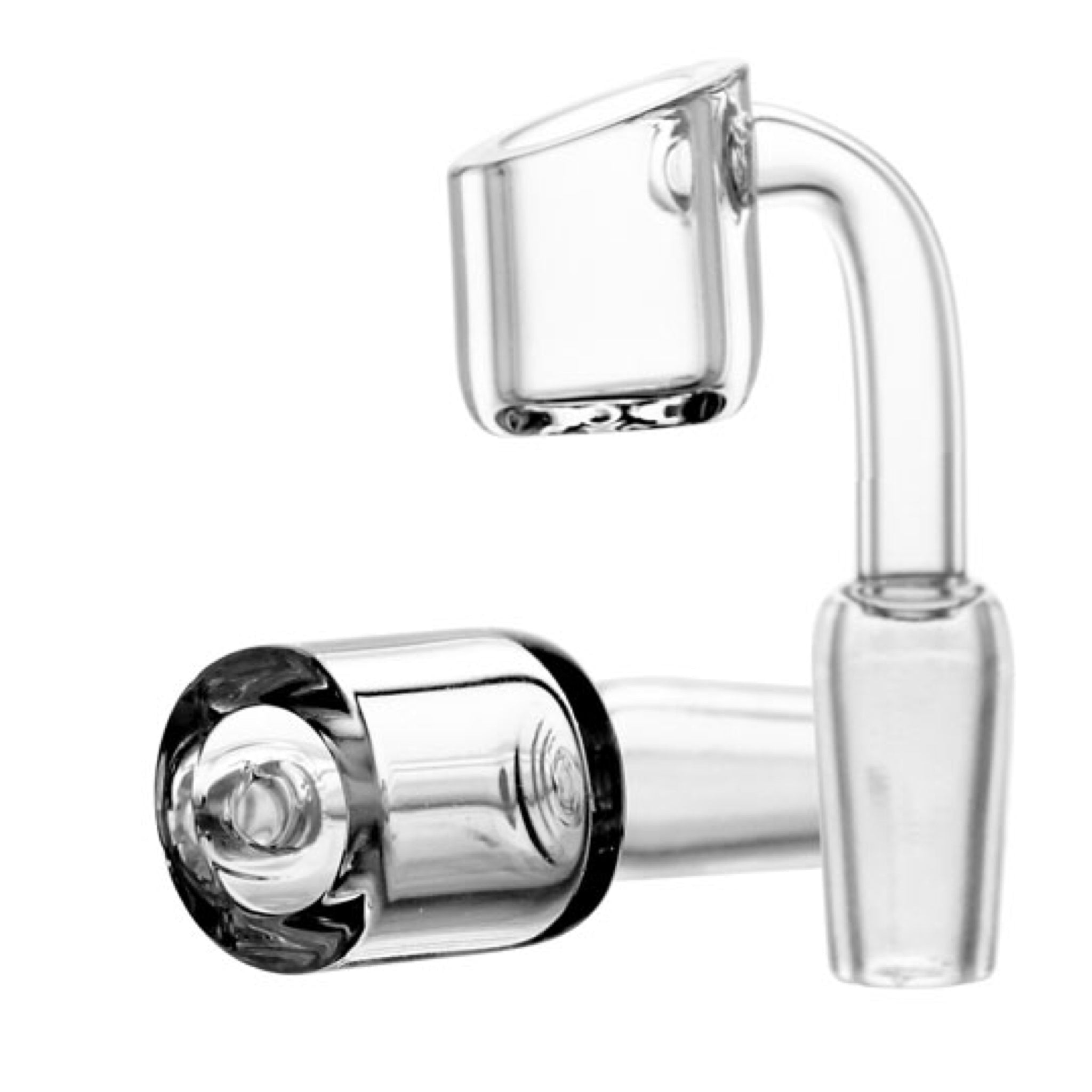 4mm Thick Angled Top Male Quartz Banger (10/14/18mm, 90°)