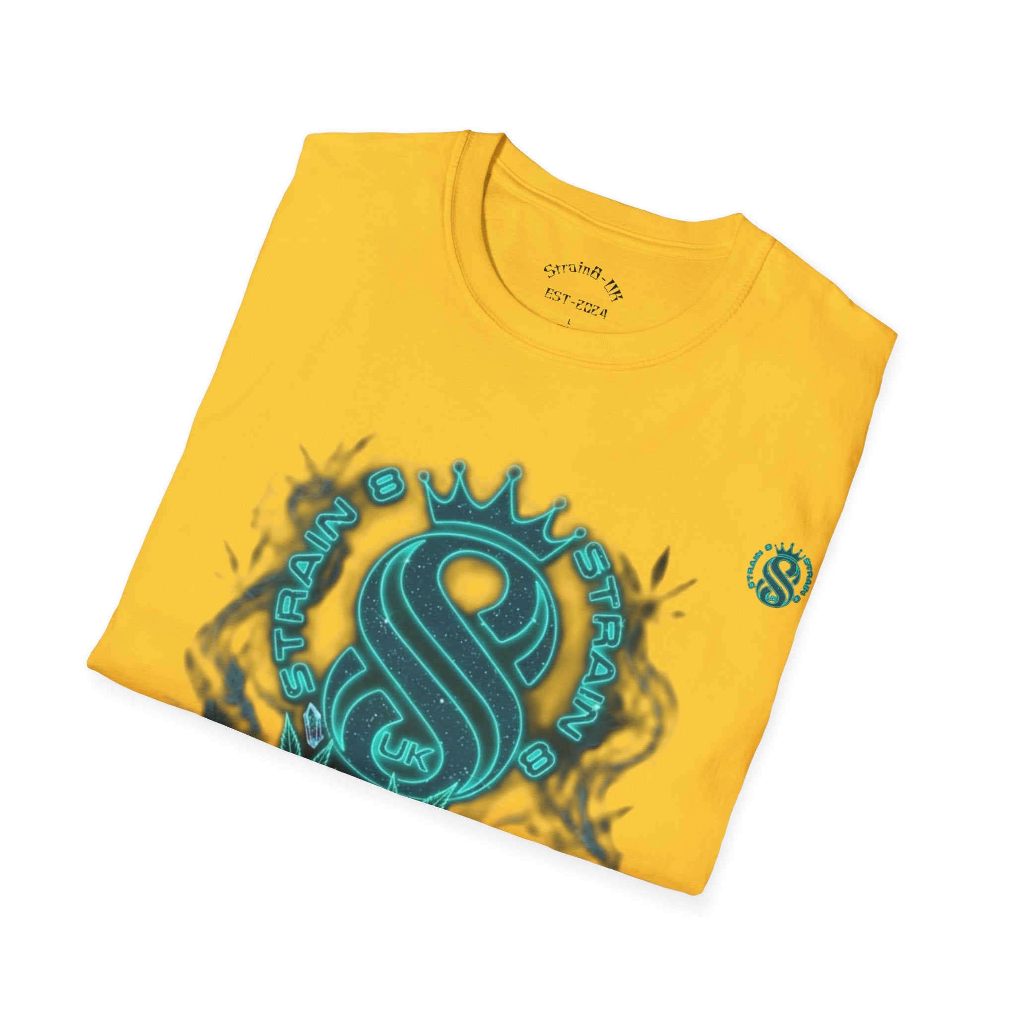 Graffiti RATIE, S8-UK Logo Crew T-Shirt — Teal S8-UK, Graffiti  Street Art Tee
