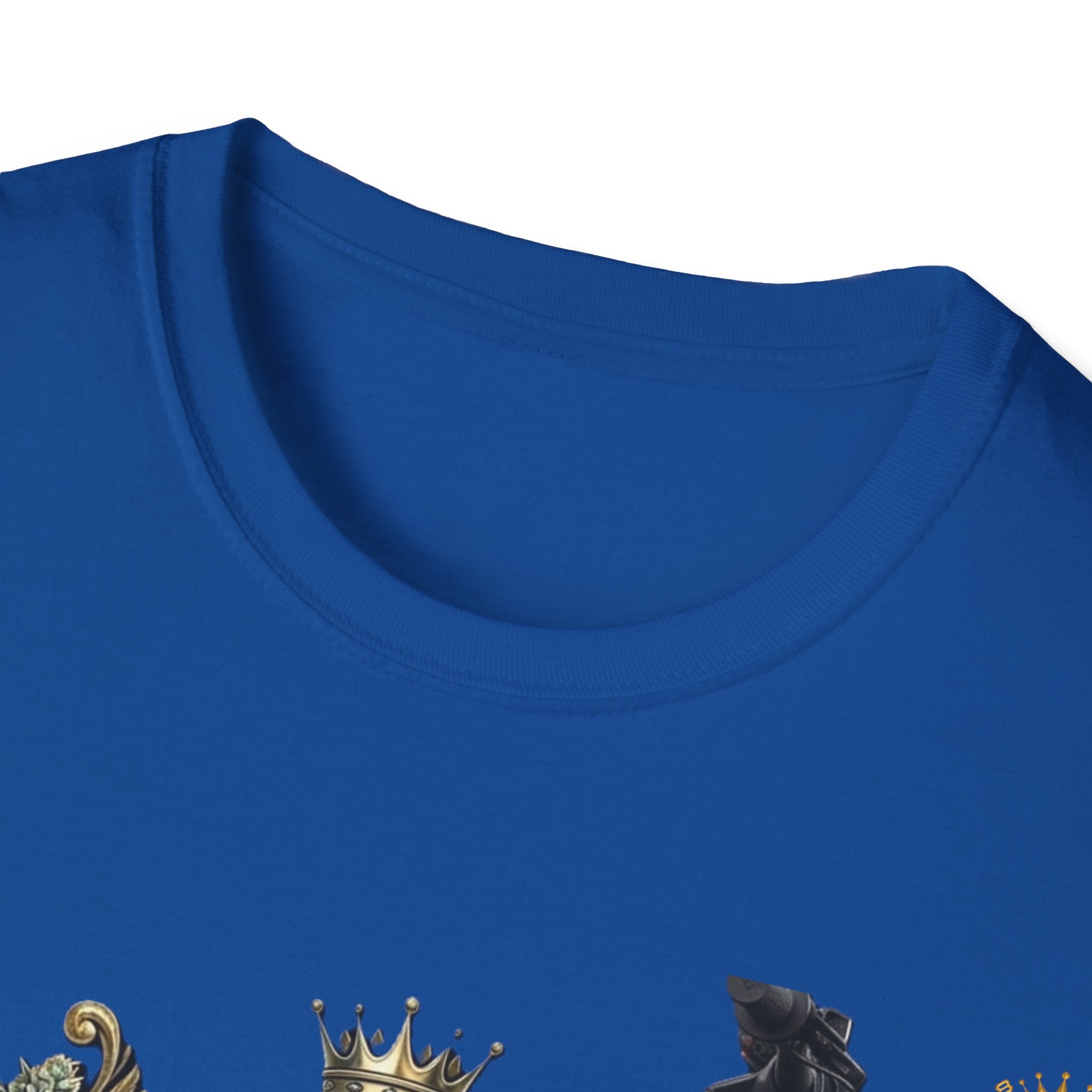 Motorcycle S8-UK Crown Graphic T-Shirt — Vintage Bike Emblem Tee