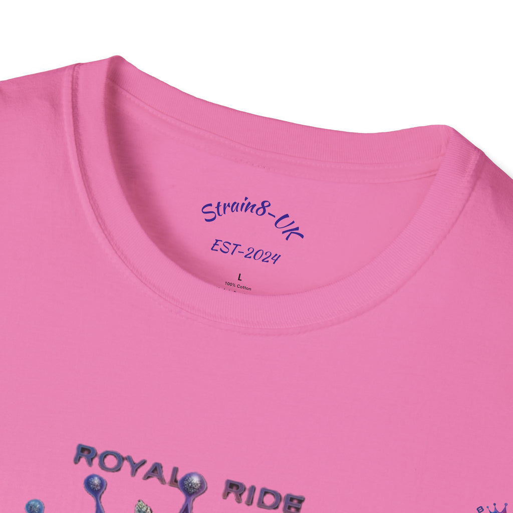 Royal Strain8-UK  Graphic T-Shirt — Bold Crowned "S8-UK" E-Bike Logo Tee