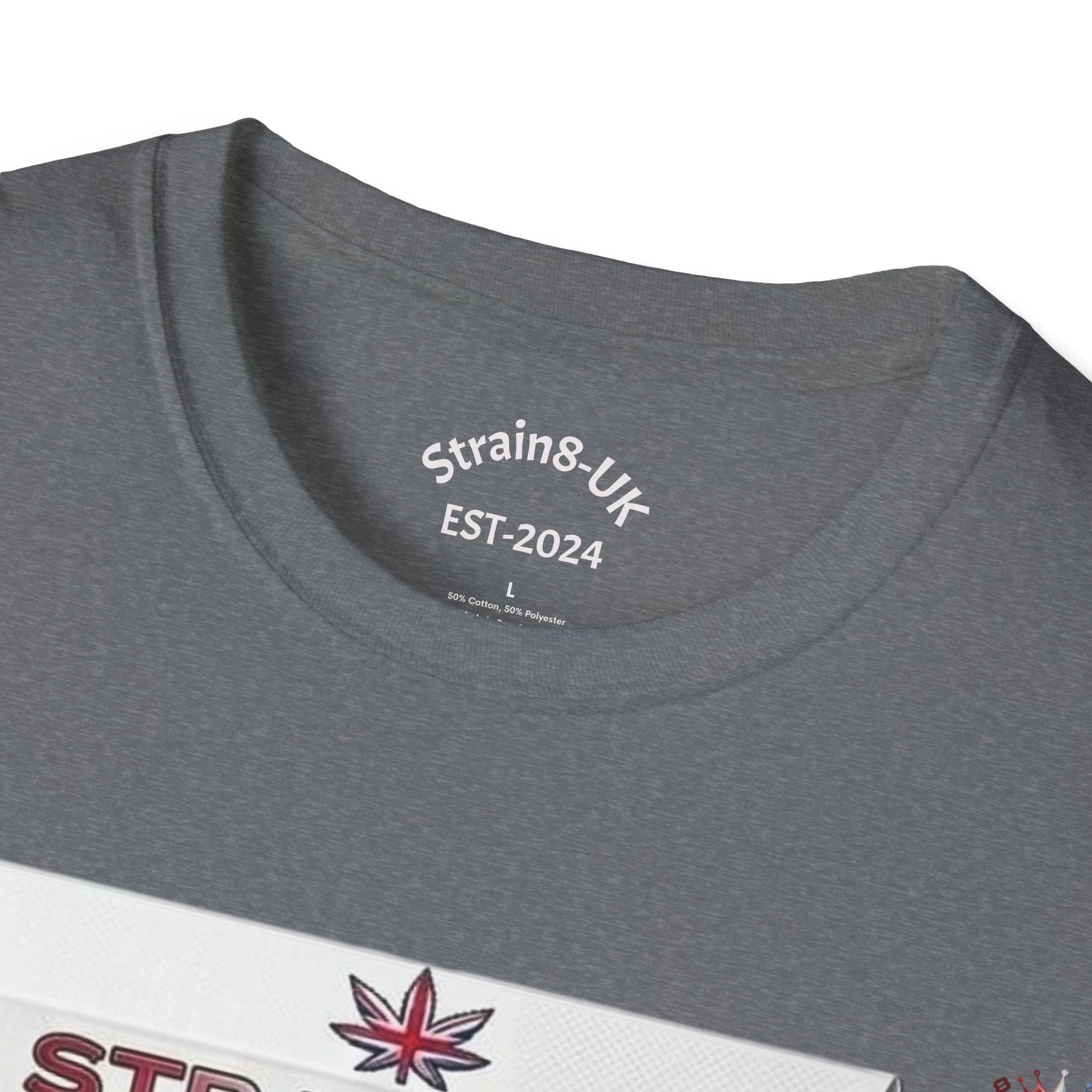 Strain8-UK Rizla box high quality T-Shirt design S8-UK Logo mixed in Tee