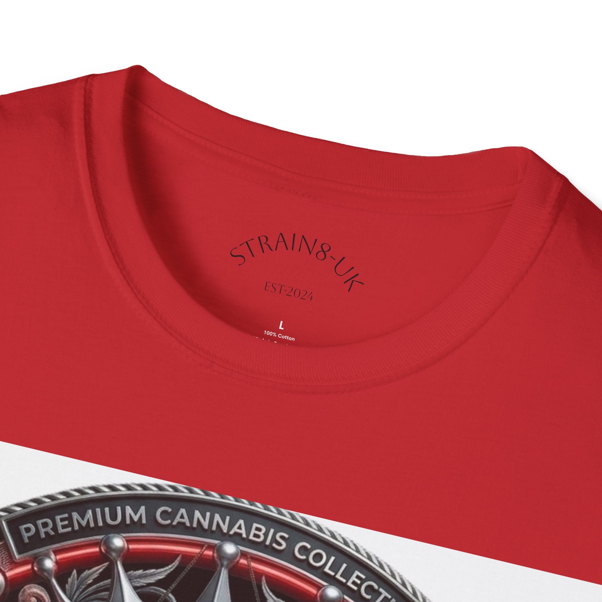 Strain8-UK  Audio Speaker Logo build Graphic T-Shirt