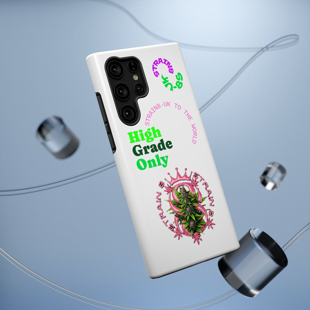 Impact-Resistant Phone Case —Strain8-UK  "High Grade Only"