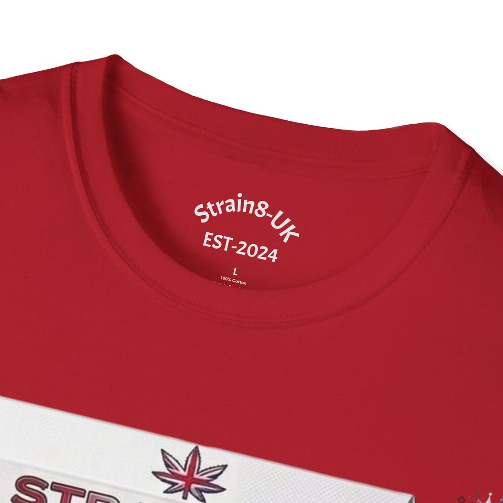 Strain8-UK Rizla box high quality T-Shirt design S8-UK Logo mixed in Tee