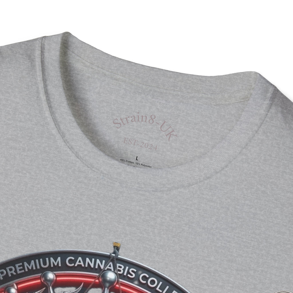 Strain8-UK Under construction T-Shirt — S8-UK in design Crest Design