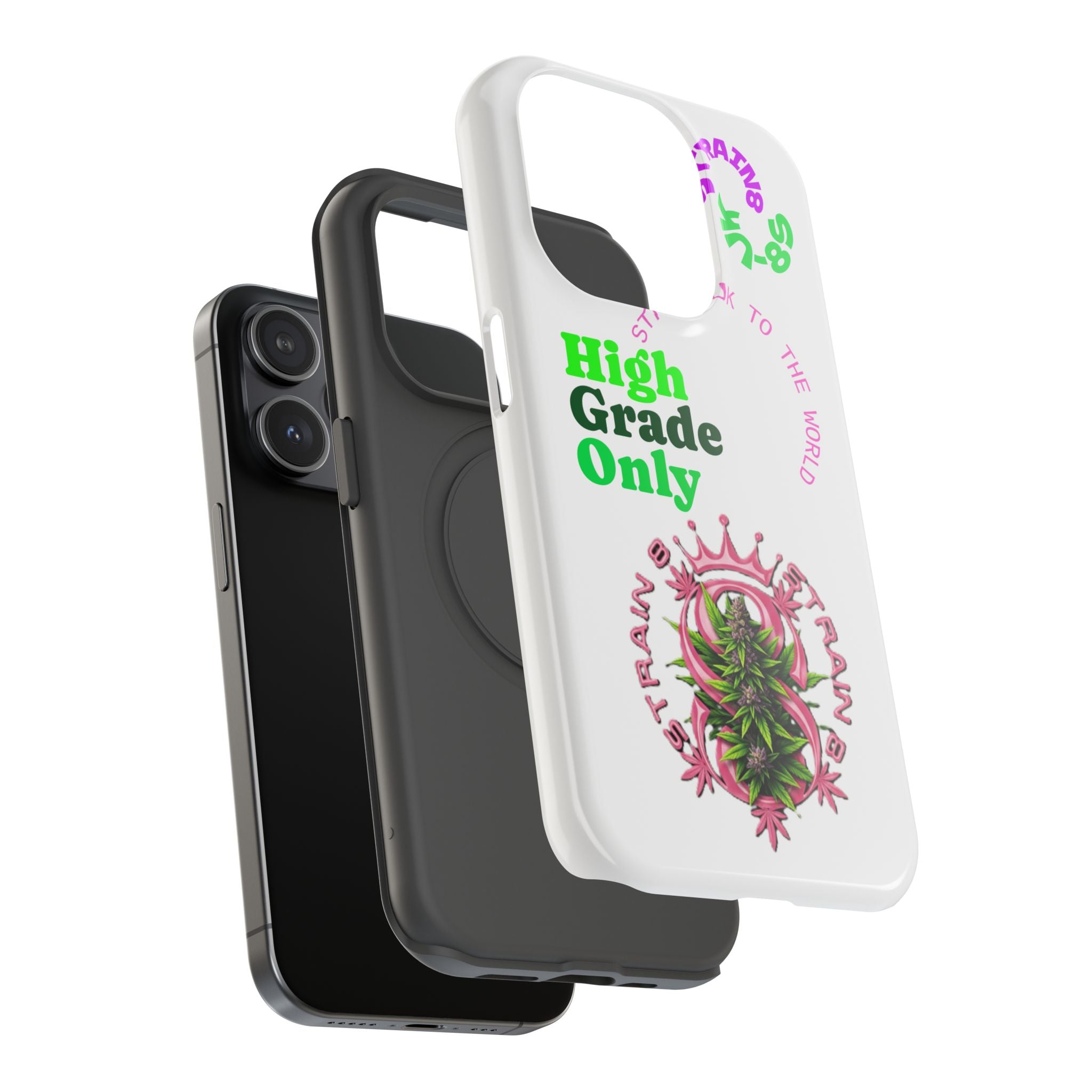 Impact-Resistant Phone Case —Strain8-UK  "High Grade Only"
