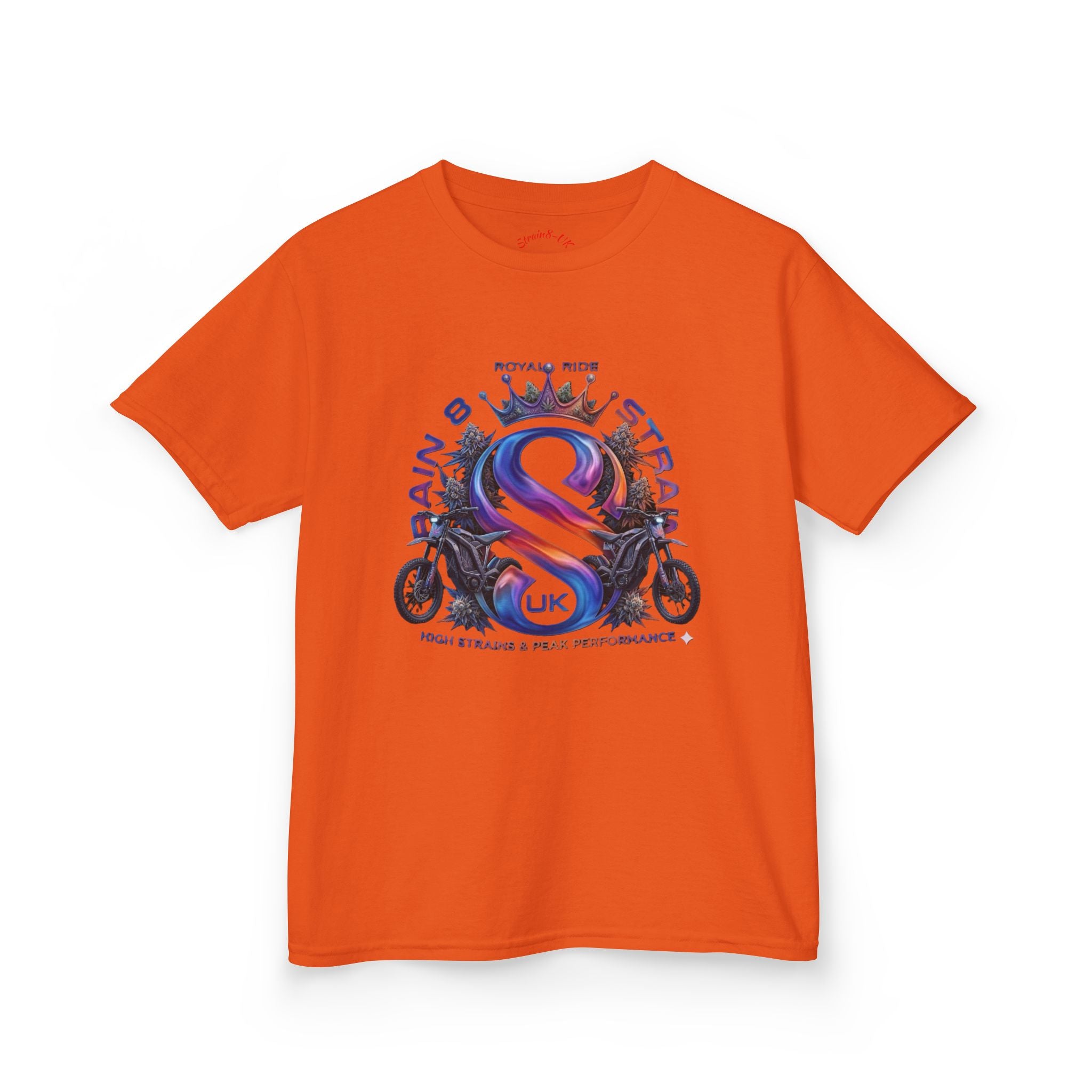 Kids E-Bike Team S8-UK Tee — E-Bike Motorcycle Graphic