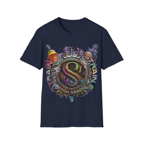 High Grade Strain8-UK Original  Logo Graphic T-Shirt Ted&Fred