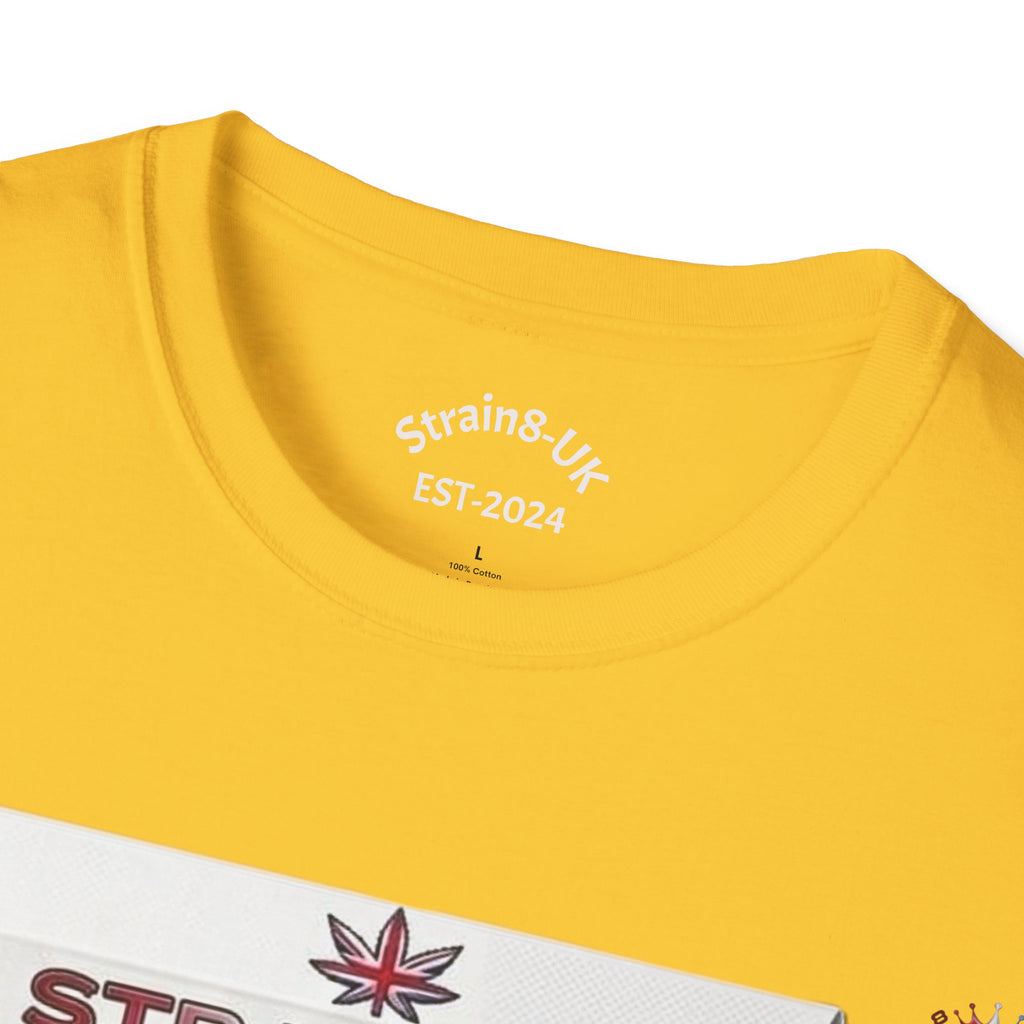 Strain8-UK Rizla box high quality T-Shirt design S8-UK Logo mixed in Tee