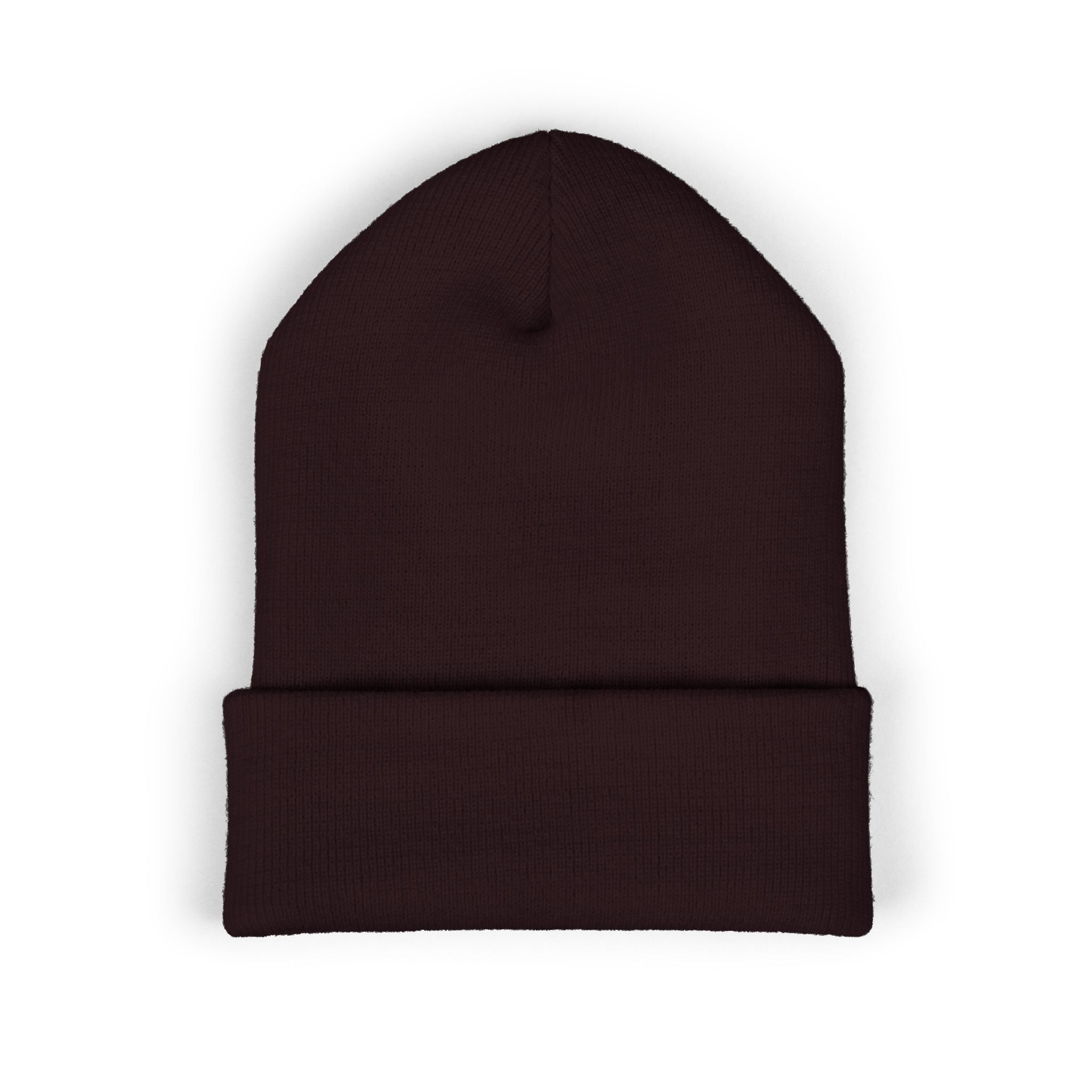 Embroidered Graffiti S8-UK Logo Cuffed Beanie — Cozy Knit Winter Hat