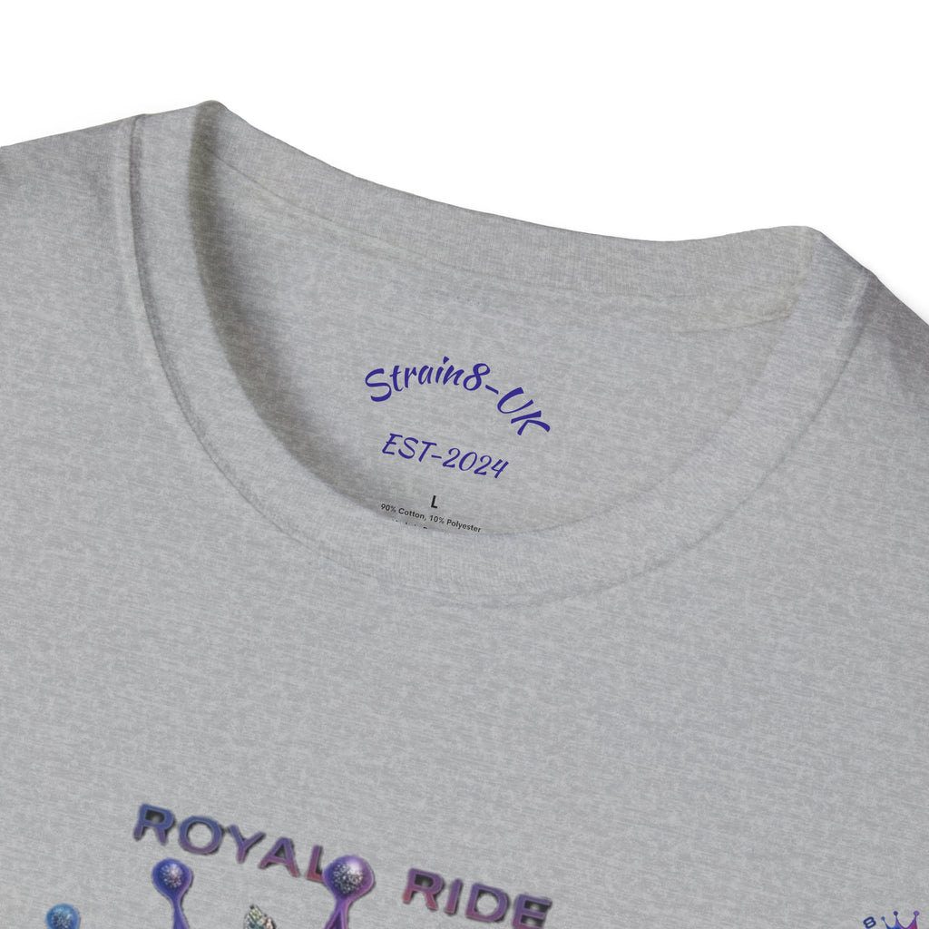 Royal Strain8-UK  Graphic T-Shirt — Bold Crowned "S8-UK" E-Bike Logo Tee