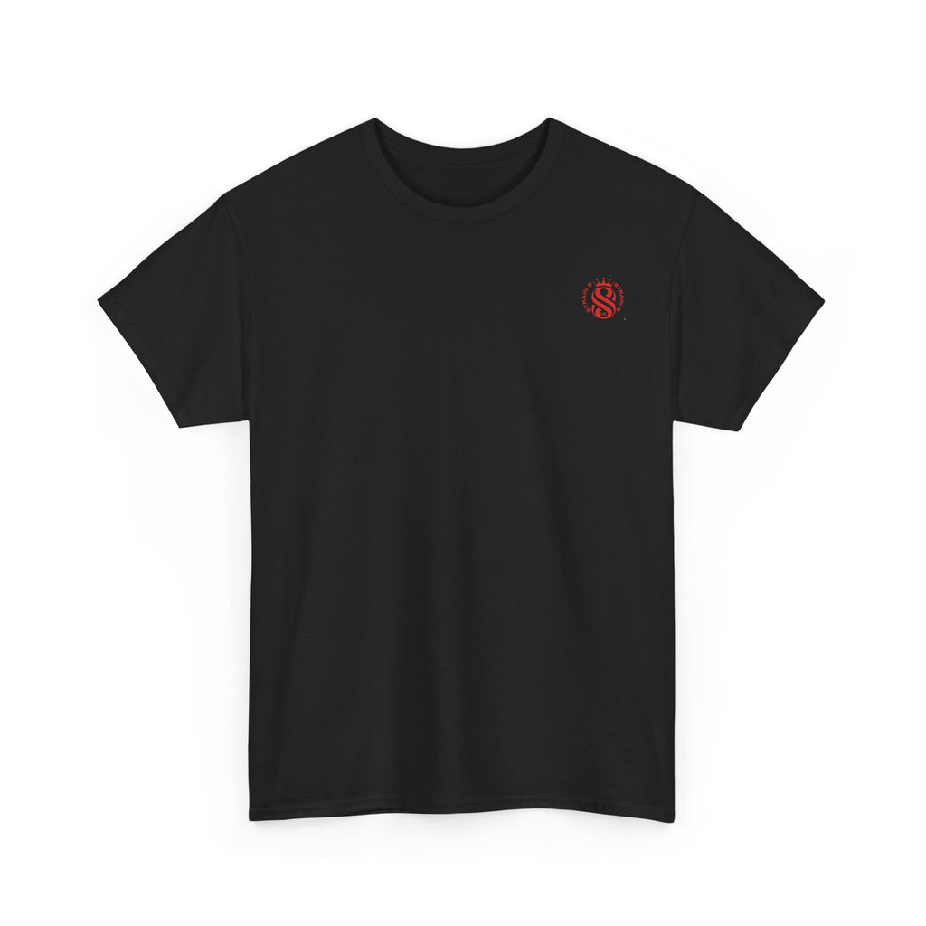 Strain8-UK Graphic Tee — "Don’t Mind the Smell I’m All About Green Peace" Retro Pixel Design