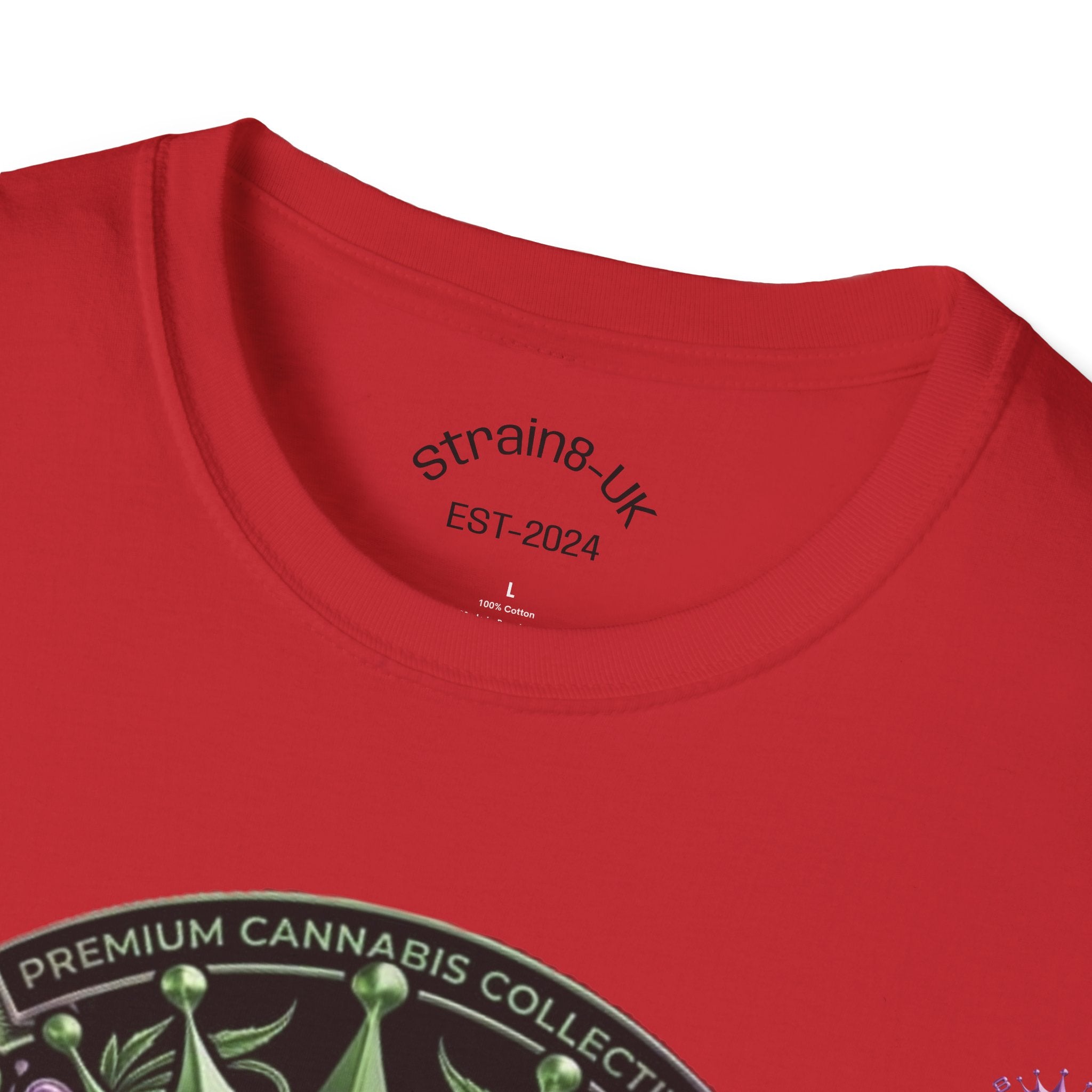 Strain8-UK Graffiti Cannabis/B-Boy Themed '8th Element' Graphic T-Shirt