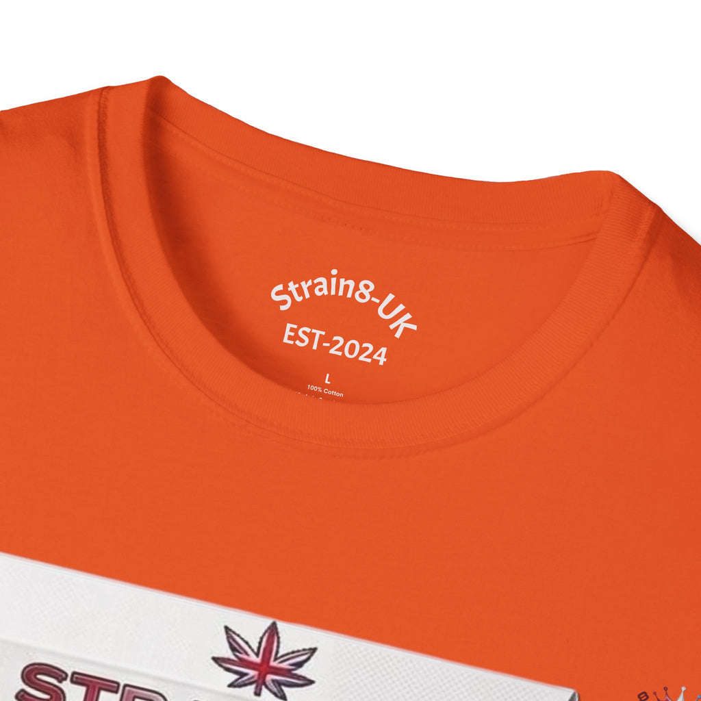 Strain8-UK Rizla box high quality T-Shirt design S8-UK Logo mixed in Tee