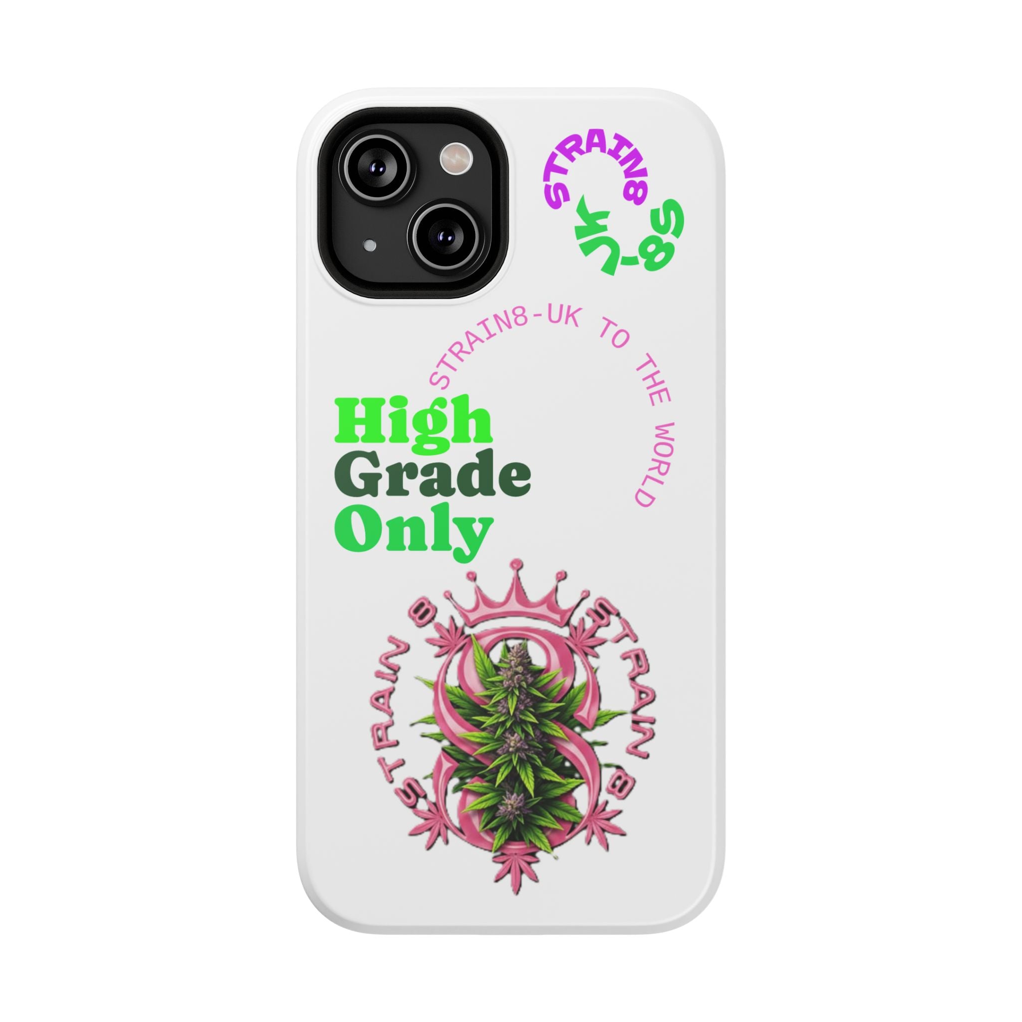 Impact-Resistant Phone Case —Strain8-UK  "High Grade Only"