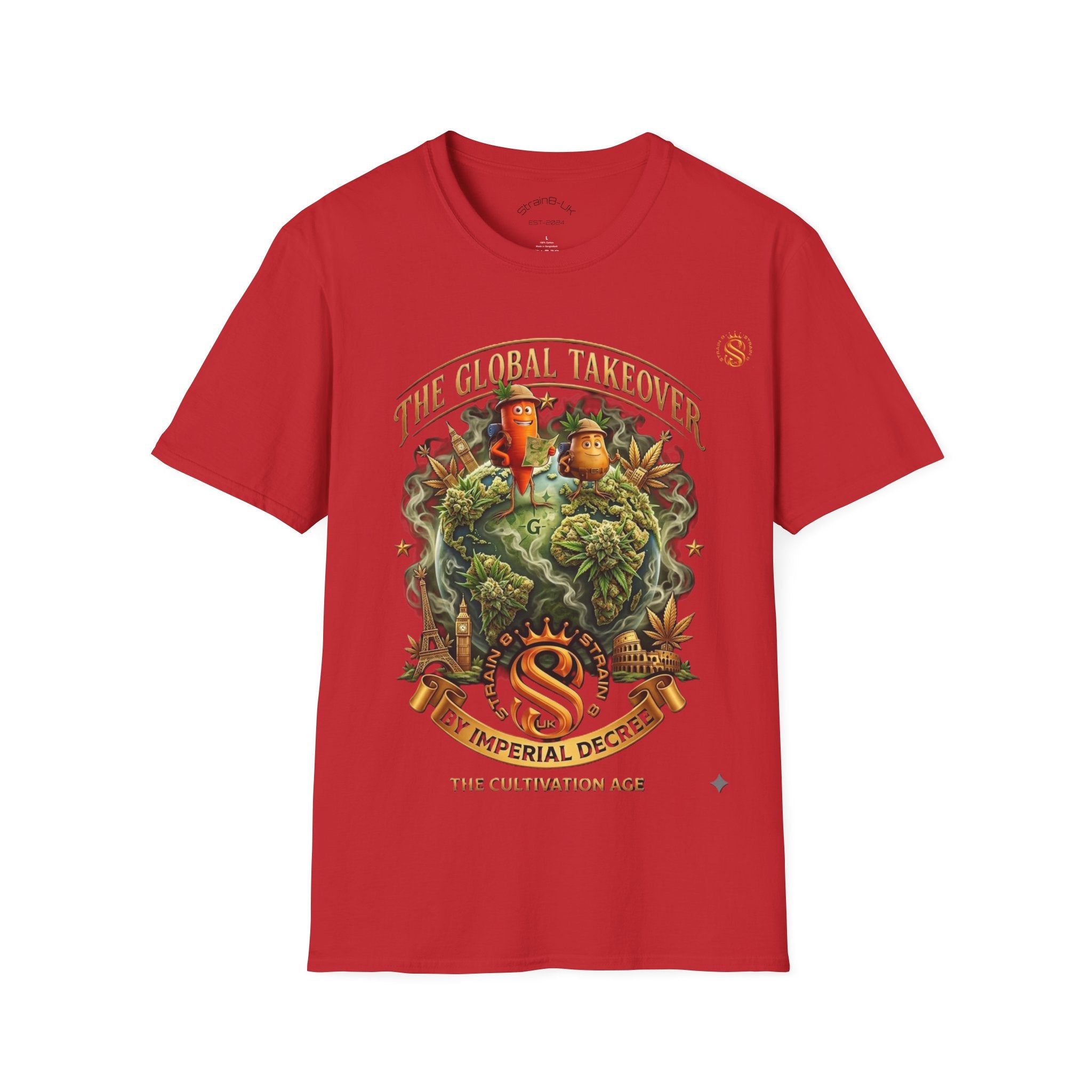 Strain8-UK Ted & Fred TGT Graphic Tee