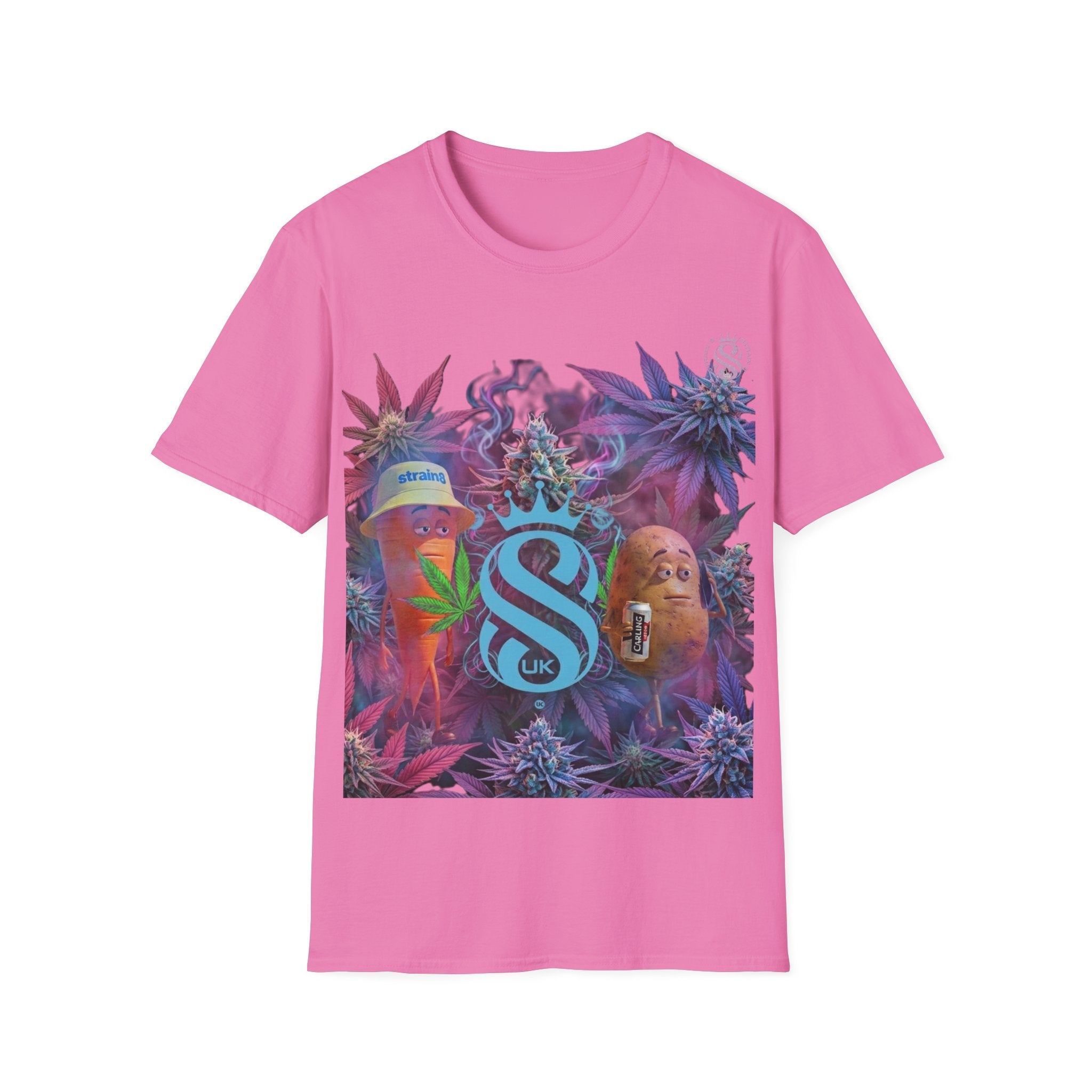 Psychedelic Ted&Fred Cannabis Collage Style TShirt
