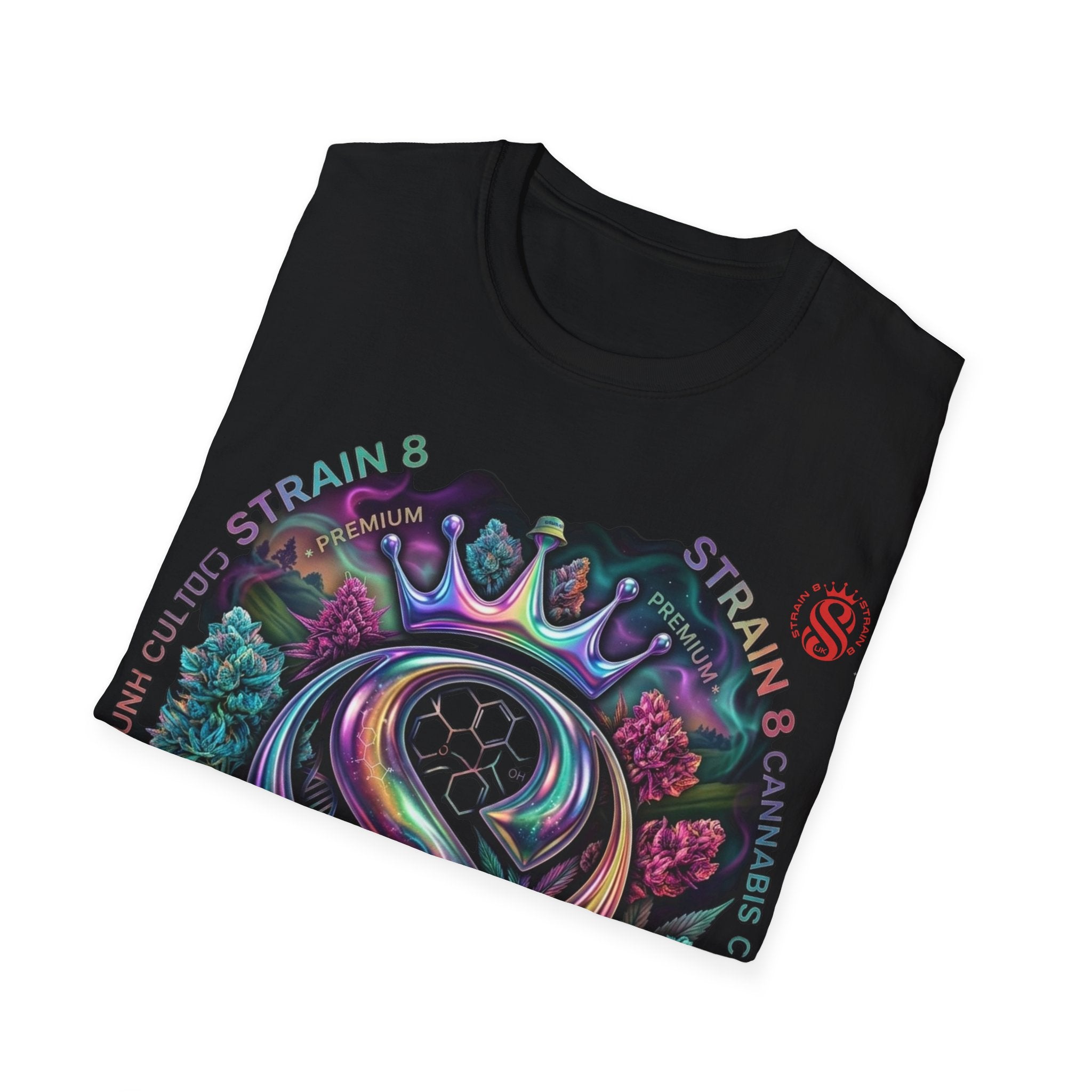 Unisex Softstyle Strain8-UK T-Shirt With Original Logo