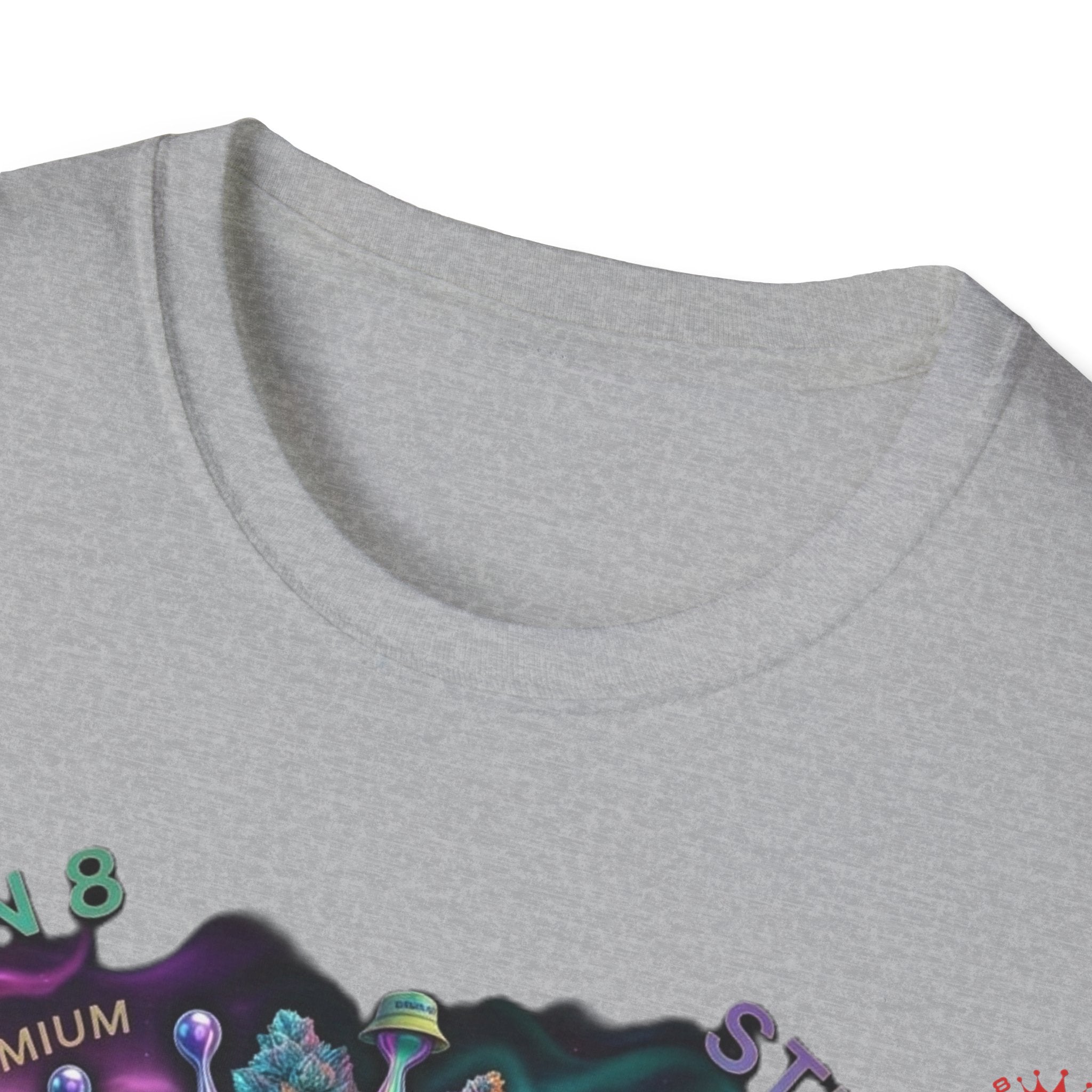 Unisex Softstyle Strain8-UK T-Shirt With Original Logo