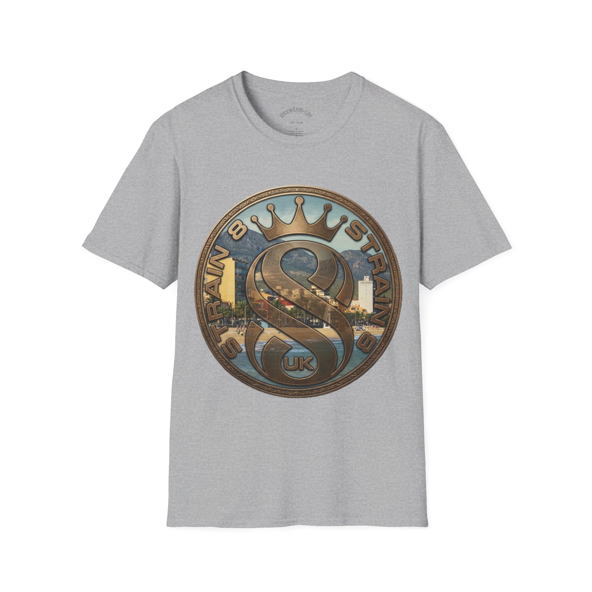 Strain8-UK S8-UK El-campello espania T-Shirt — Crown Logo Tee