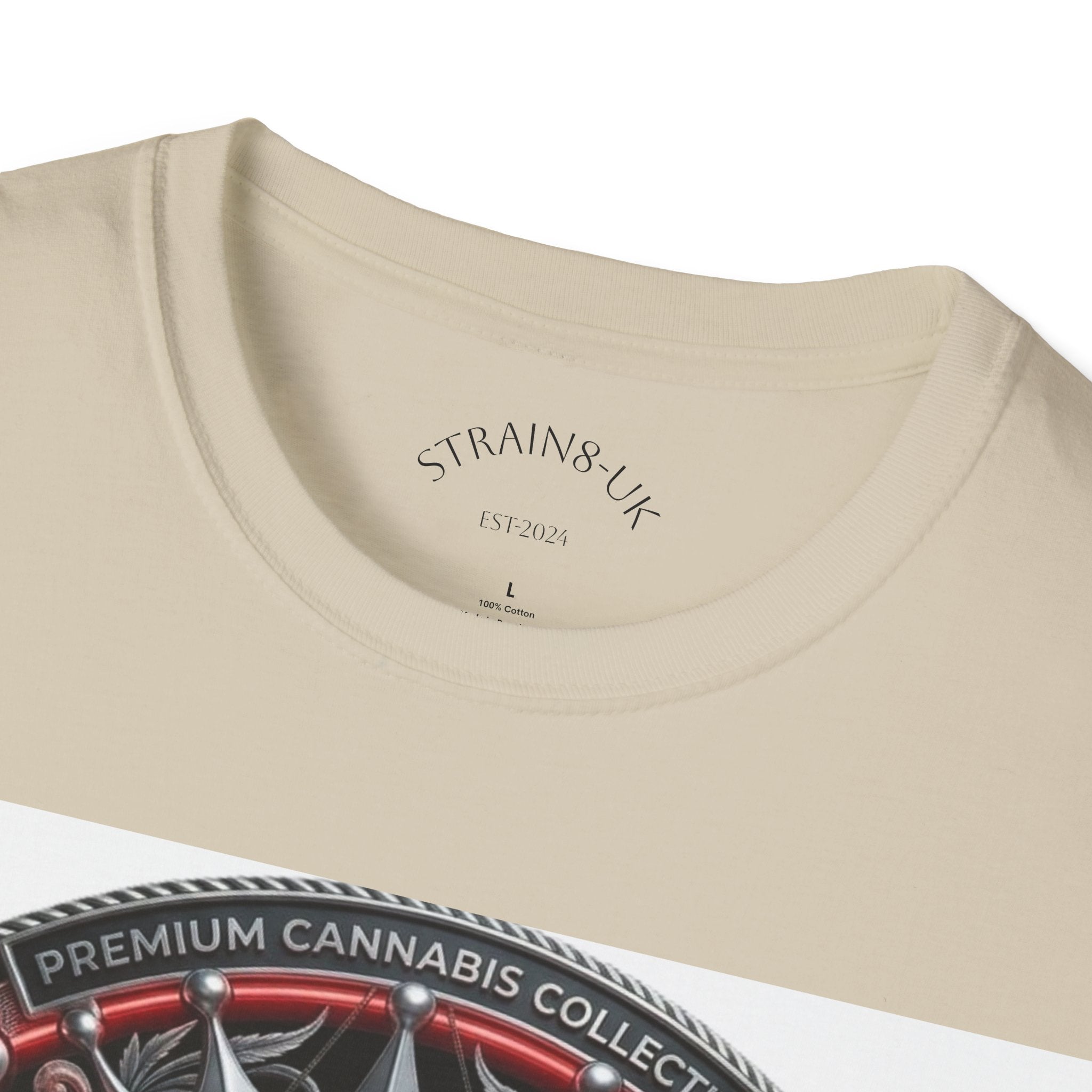 Strain8-UK  Audio Speaker Logo build Graphic T-Shirt
