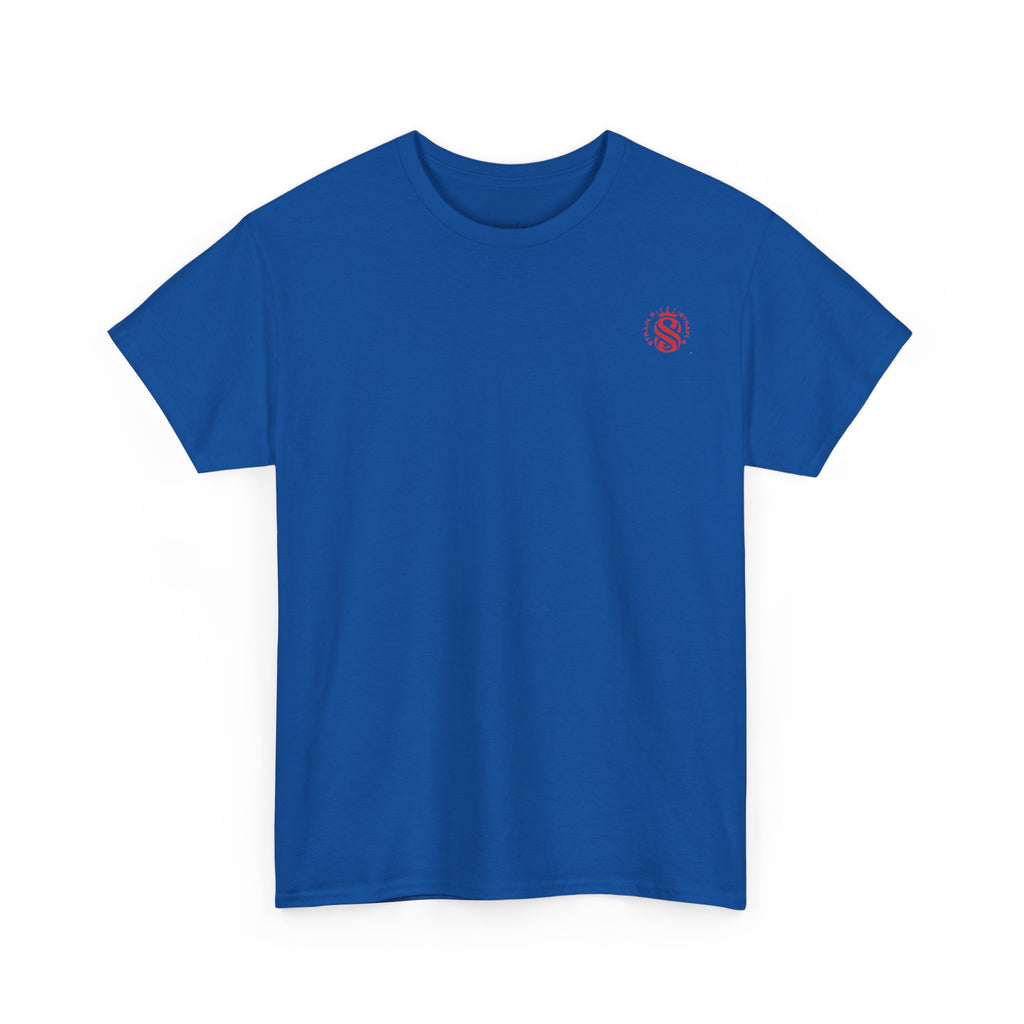 Strain8-UK Graphic Tee — "Don’t Mind the Smell I’m All About Green Peace" Retro Pixel Design