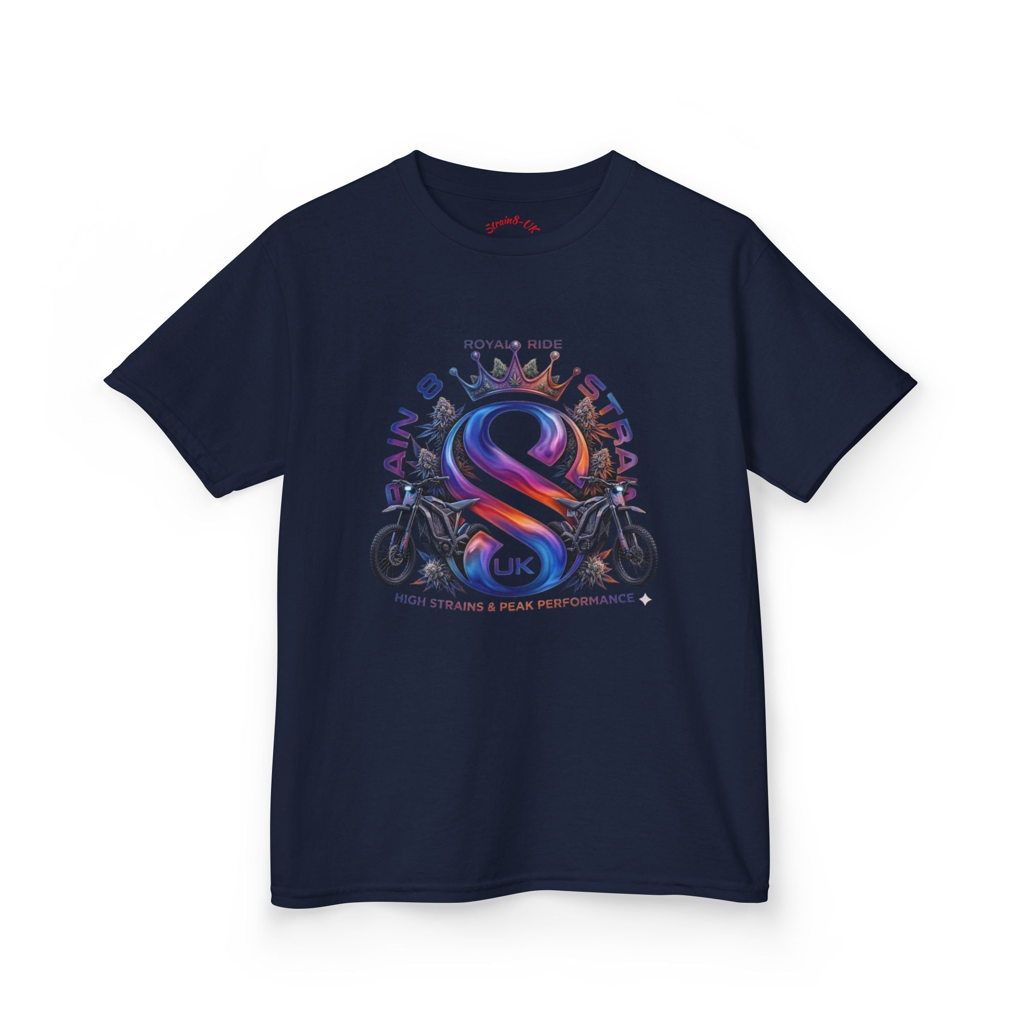 Kids E-Bike Team S8-UK Tee — E-Bike Motorcycle Graphic