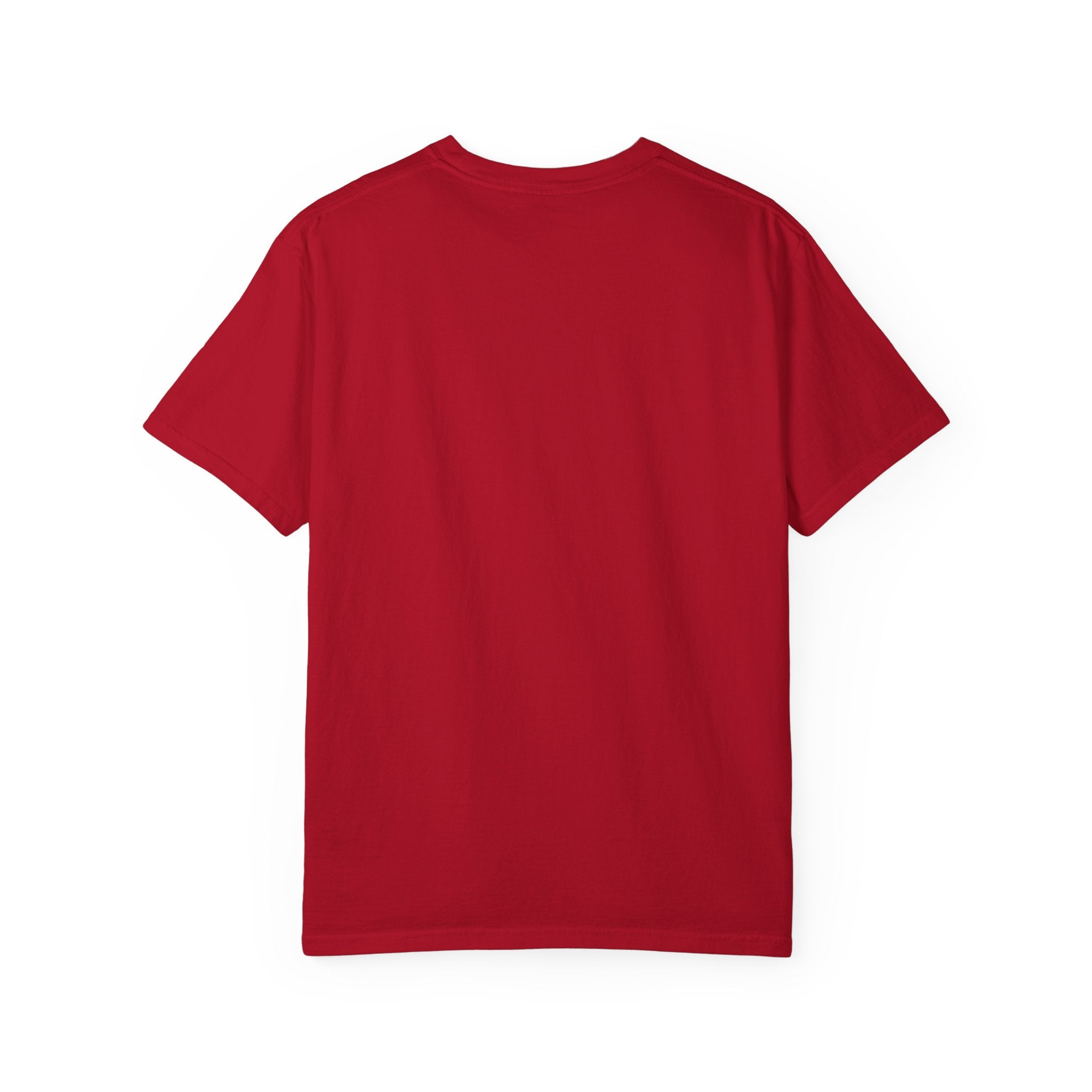 Strain8-UK Crown Logo T-Shirt — St George Cross Mixed With Spanish Flahg-Inspired Graphic Tee