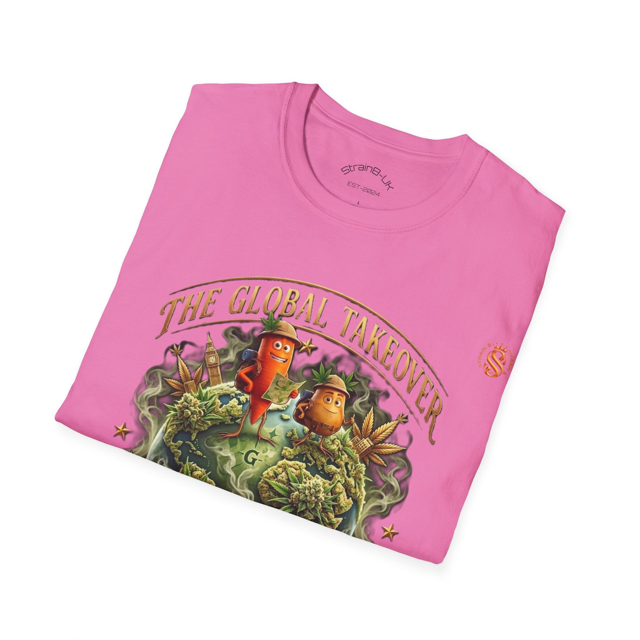 Strain8-UK Ted & Fred TGT Graphic Tee