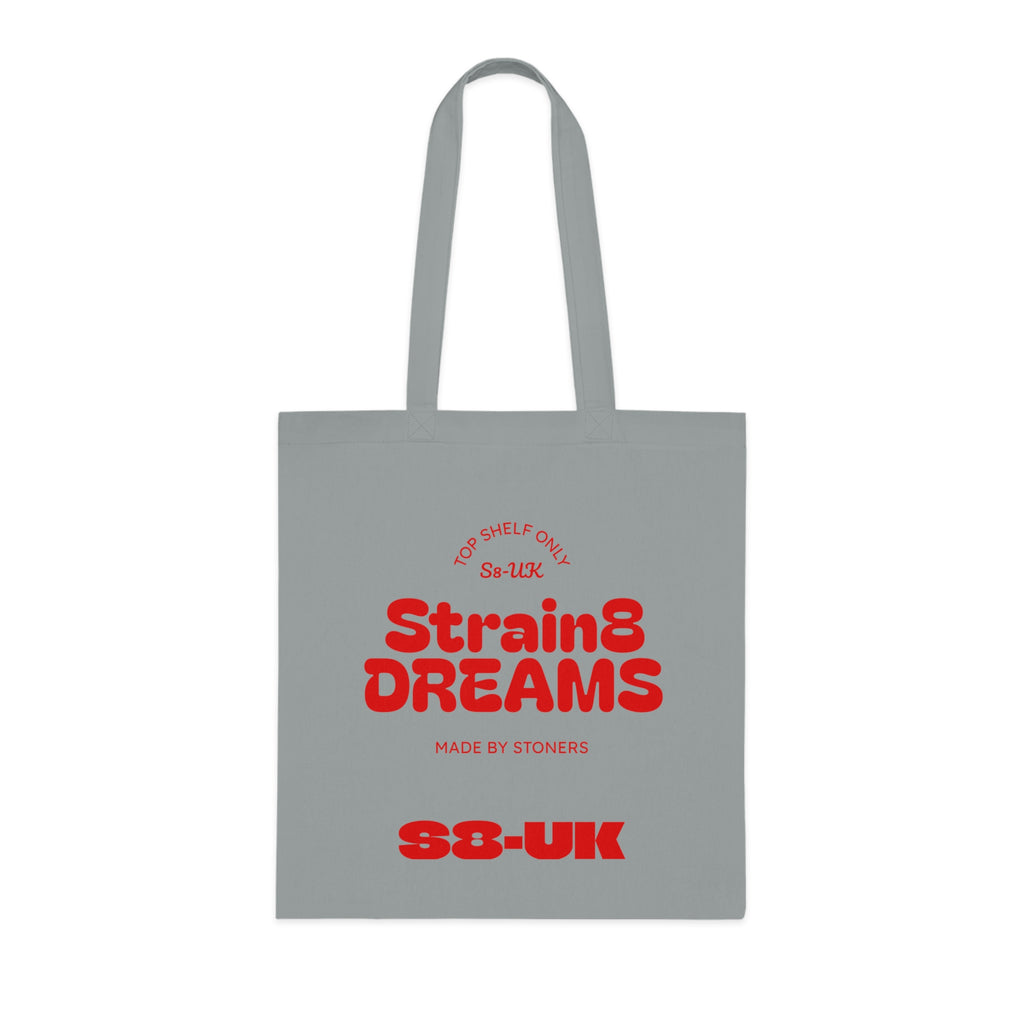 Strain8 Dreams Cotton Tote — S8-UK Logo Eco Bag