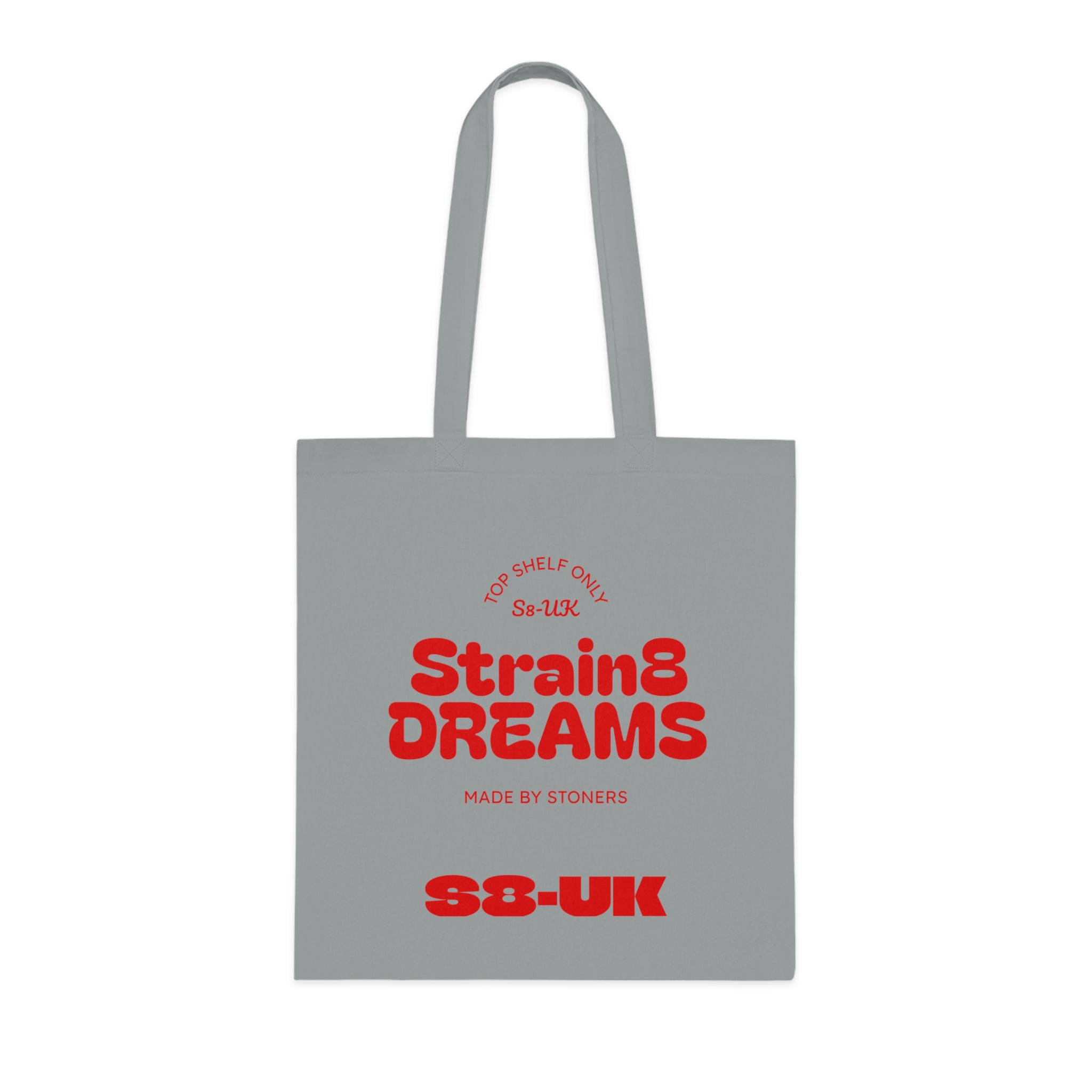 Strain8 Dreams Cotton Tote — S8-UK Logo Eco Bag