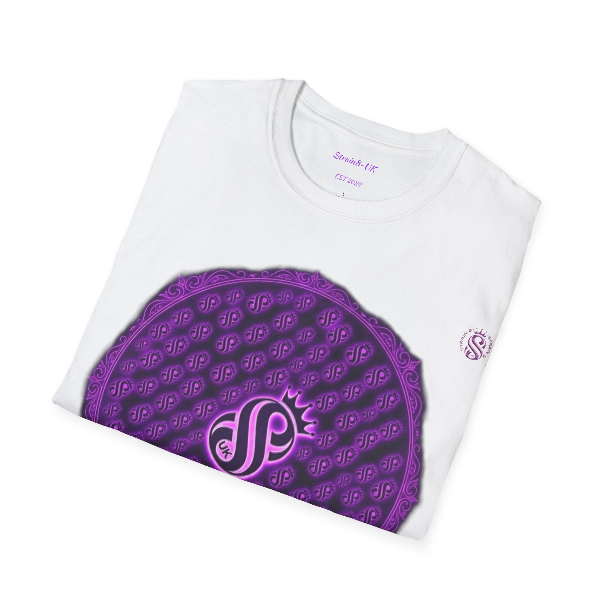 Reign Supreme Purple Medallion T-Shirt — Reign Supreme Est. 2024 Graphic Tee
