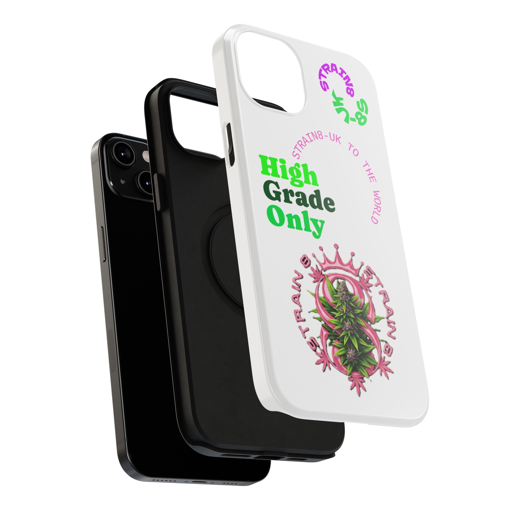 Impact-Resistant Phone Case —Strain8-UK  "High Grade Only"