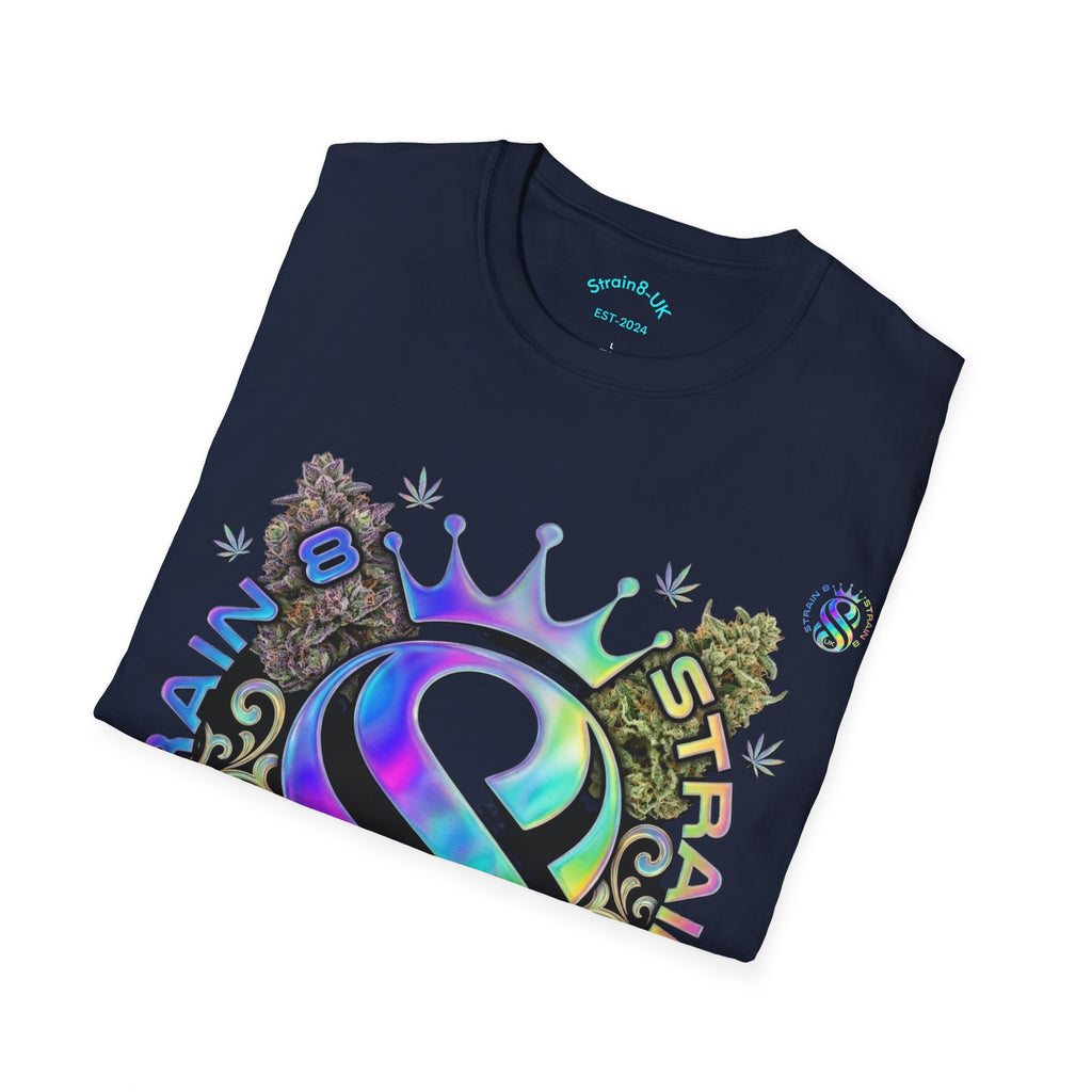 Ampersand S8-UK Logo Crown Graphic T-Shirt — Indica/Sativa S8-UK Streetwear Tee