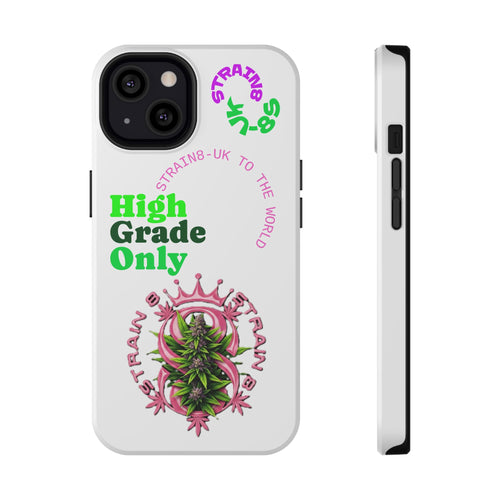 Impact-Resistant Phone Case —Strain8-UK  "High Grade Only"