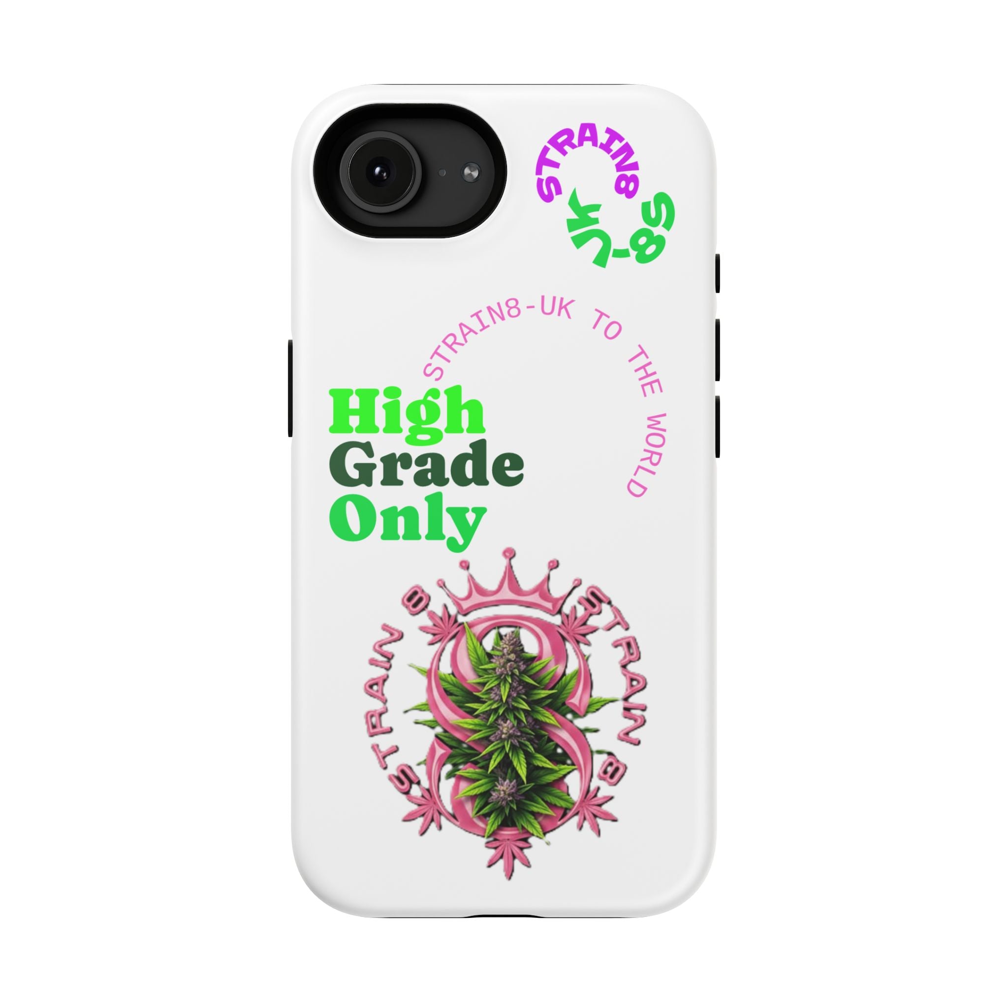 Impact-Resistant Phone Case —Strain8-UK  "High Grade Only"