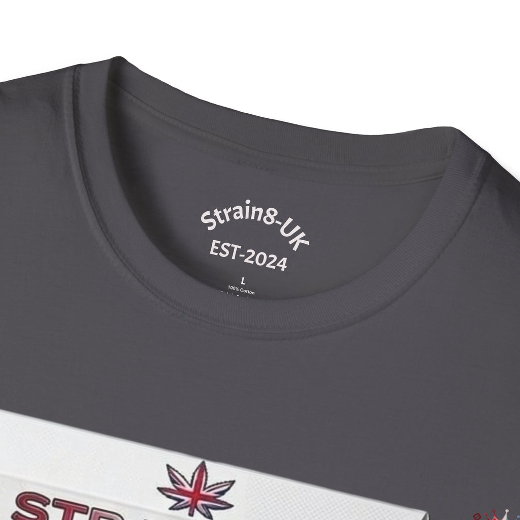 Strain8-UK Rizla box high quality T-Shirt design S8-UK Logo mixed in Tee