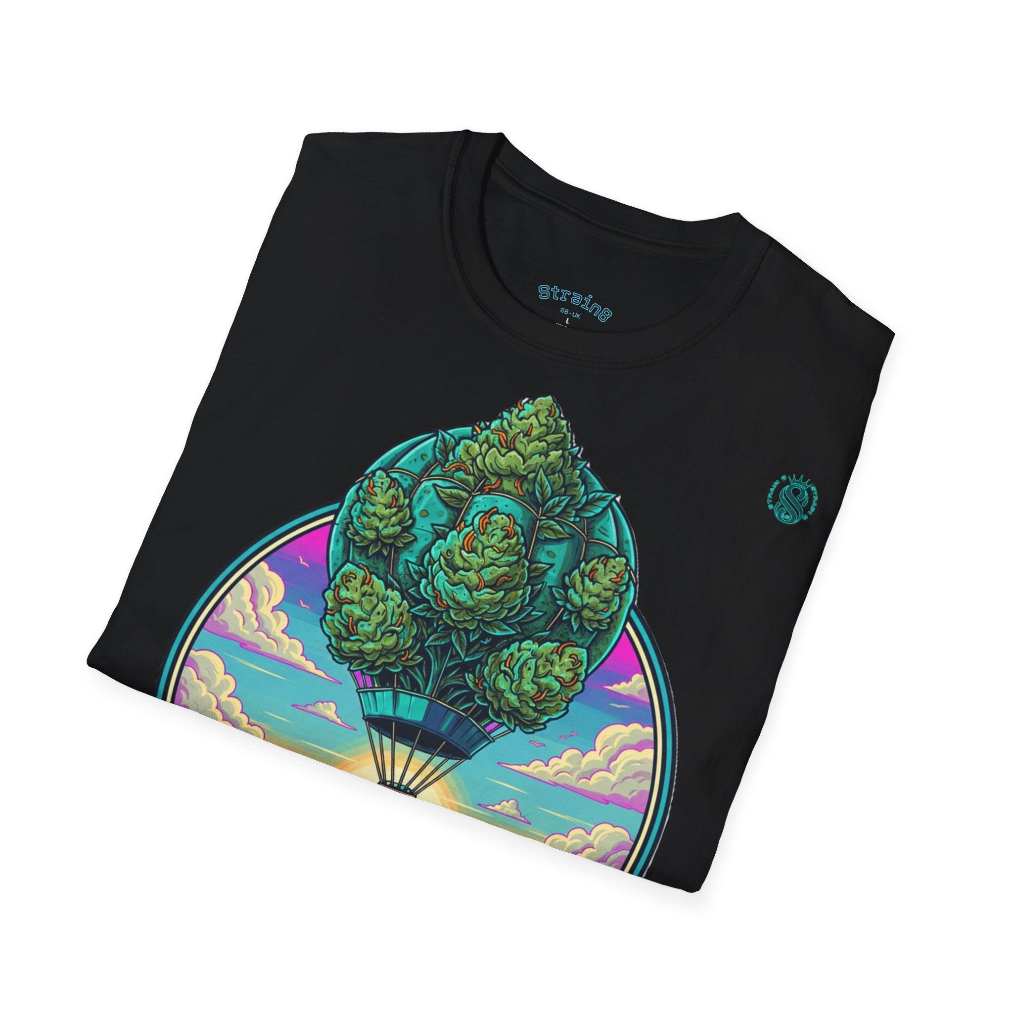 Strain8-UK Dreams Hot Air Balloon T-Shirt