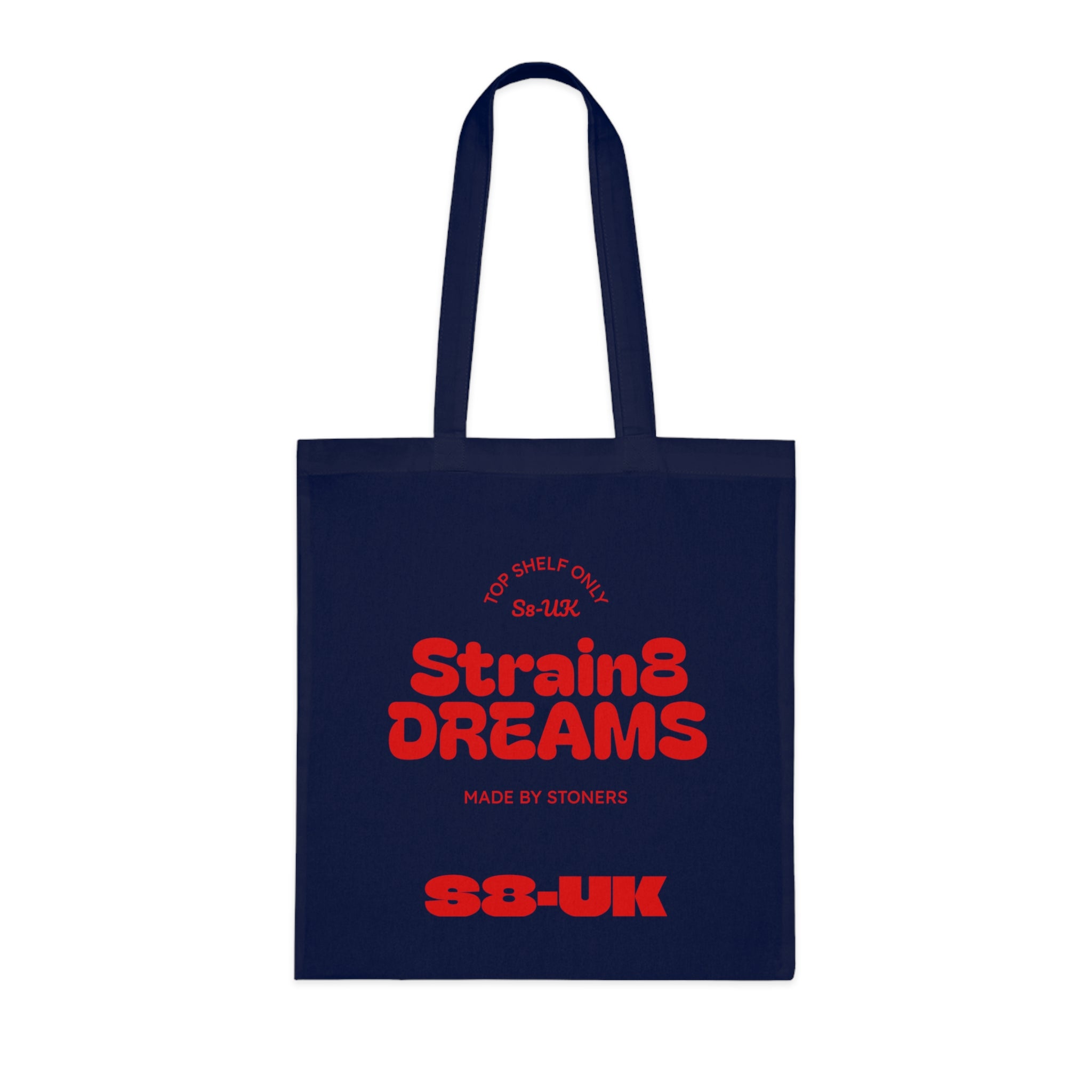 Strain8 Dreams Cotton Tote — S8-UK Logo Eco Bag