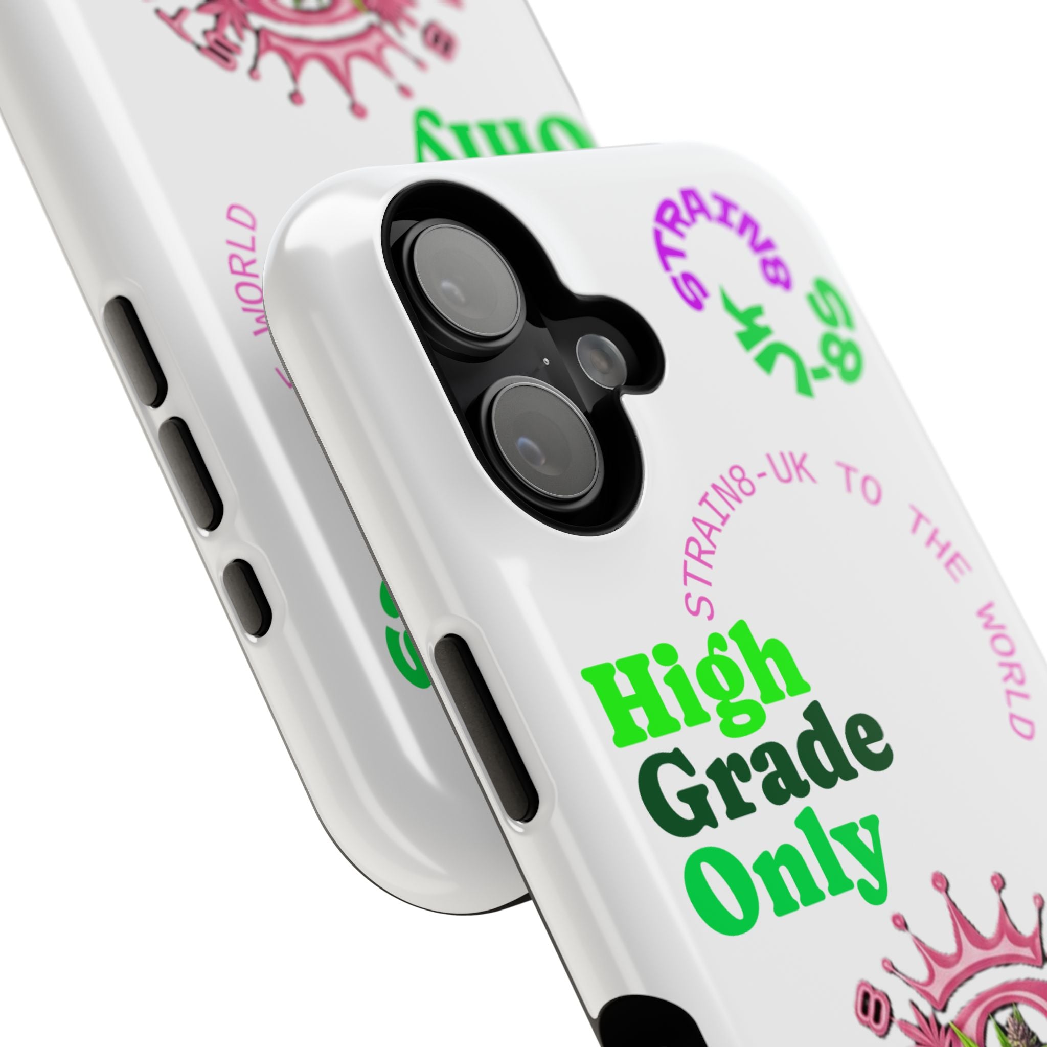 Impact-Resistant Phone Case —Strain8-UK  "High Grade Only"