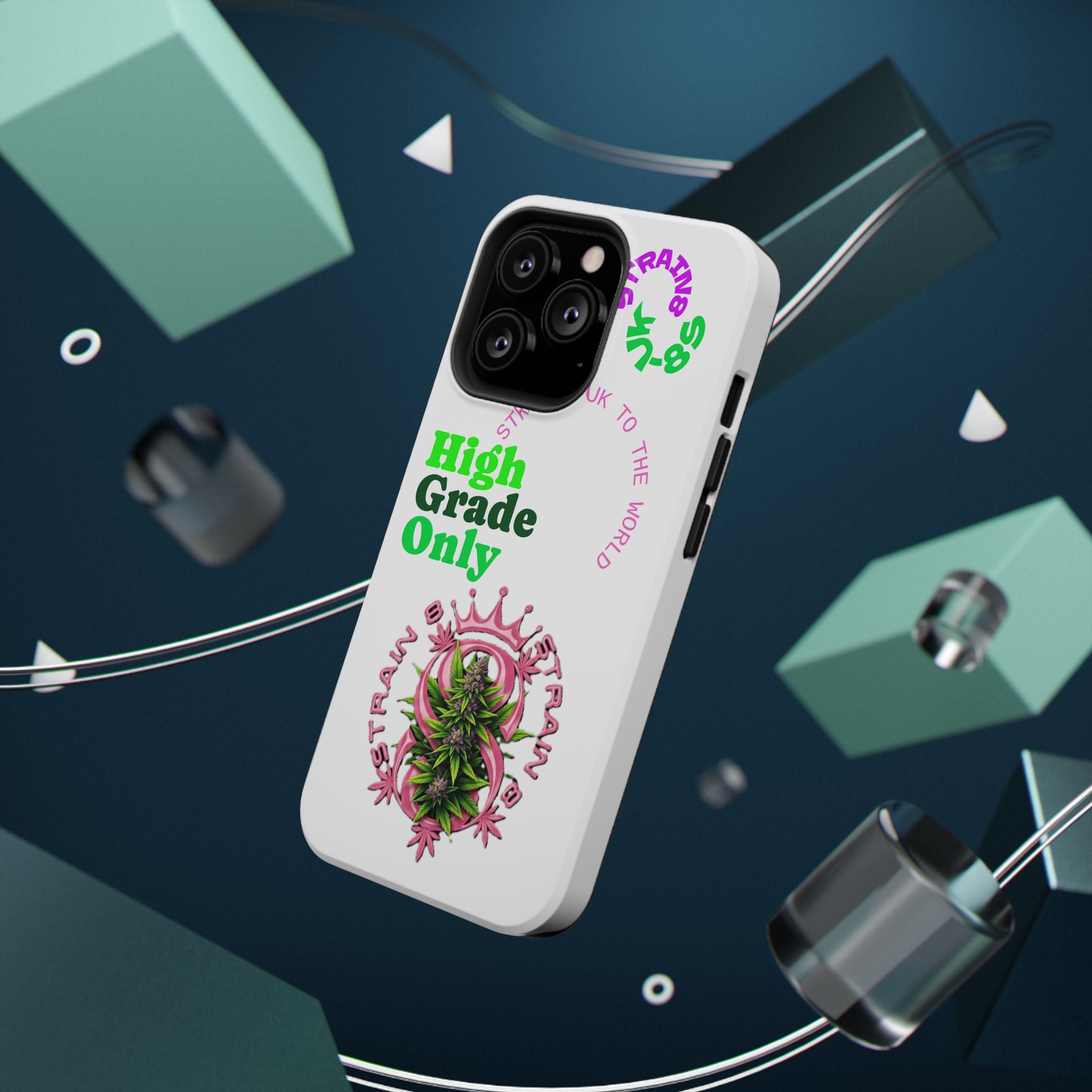 Impact-Resistant Phone Case —Strain8-UK  "High Grade Only"