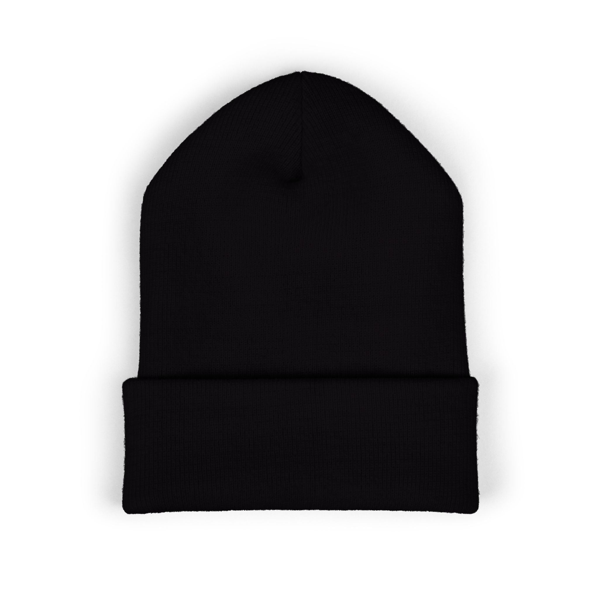 Embroidered Graffiti S8-UK Logo Cuffed Beanie — Cozy Knit Winter Hat