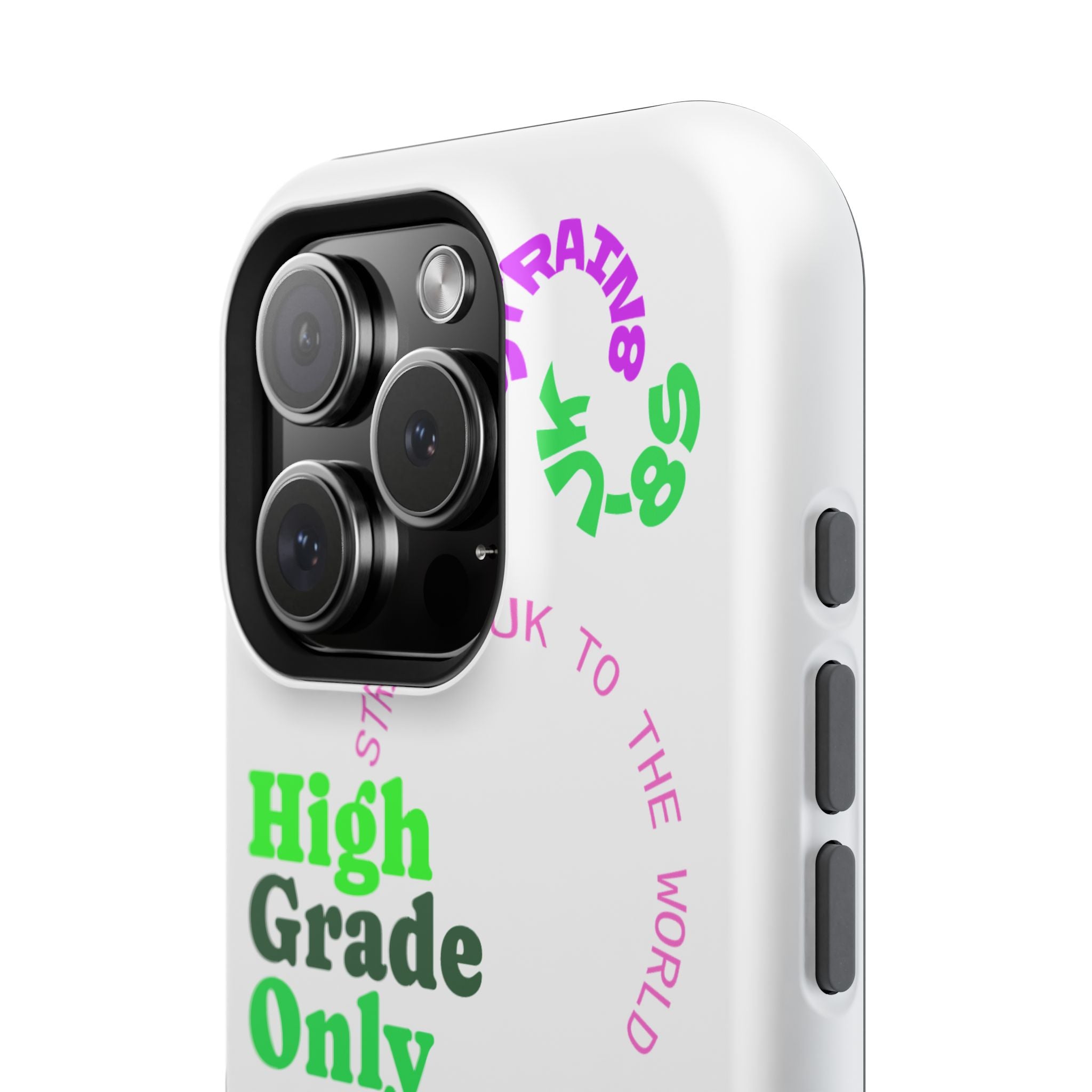 Impact-Resistant Phone Case —Strain8-UK  "High Grade Only"