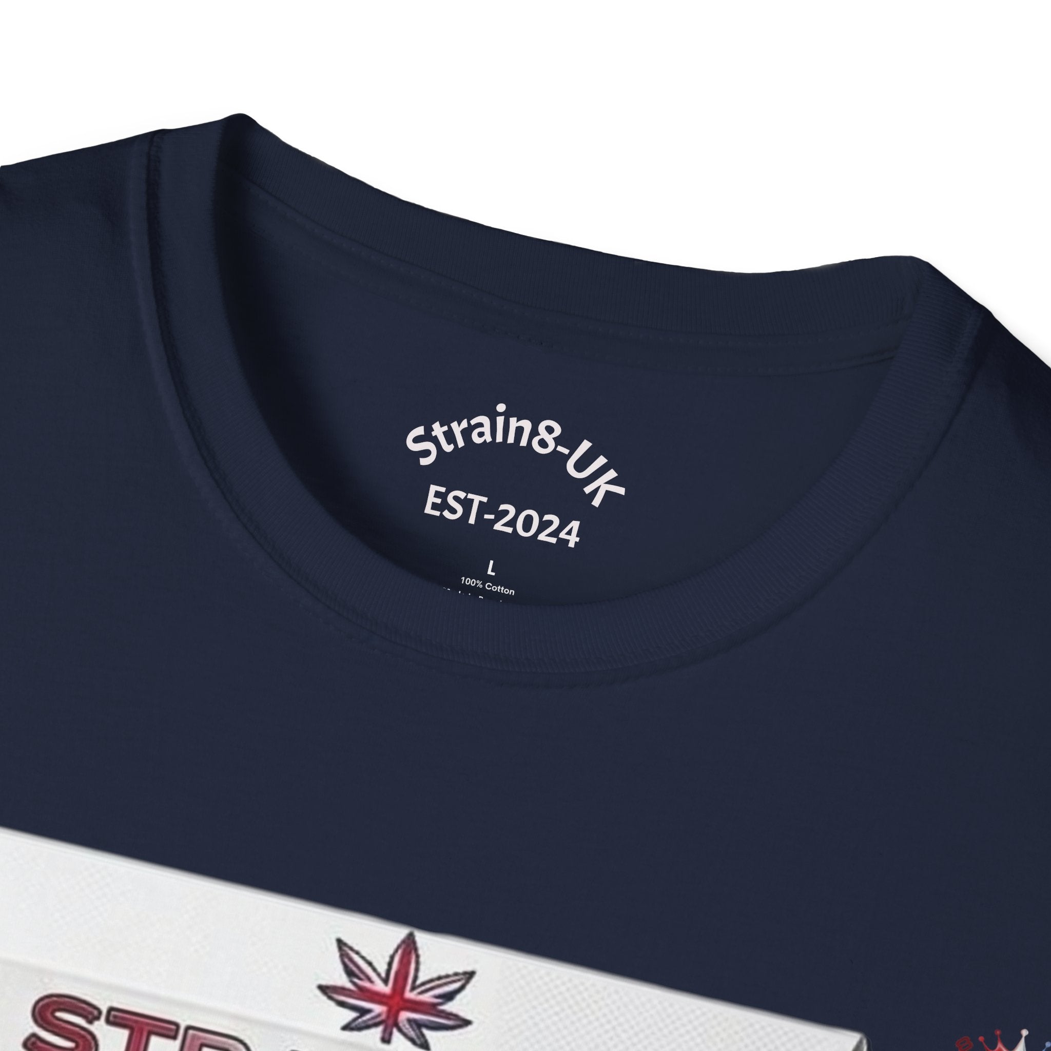 Strain8-UK Rizla box high quality T-Shirt design S8-UK Logo mixed in Tee