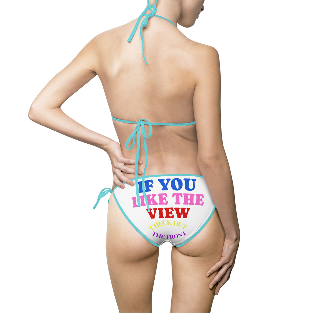 Strain8-UK Dare to Dream Bikini — Women's Graphic Triangle Swimsuit