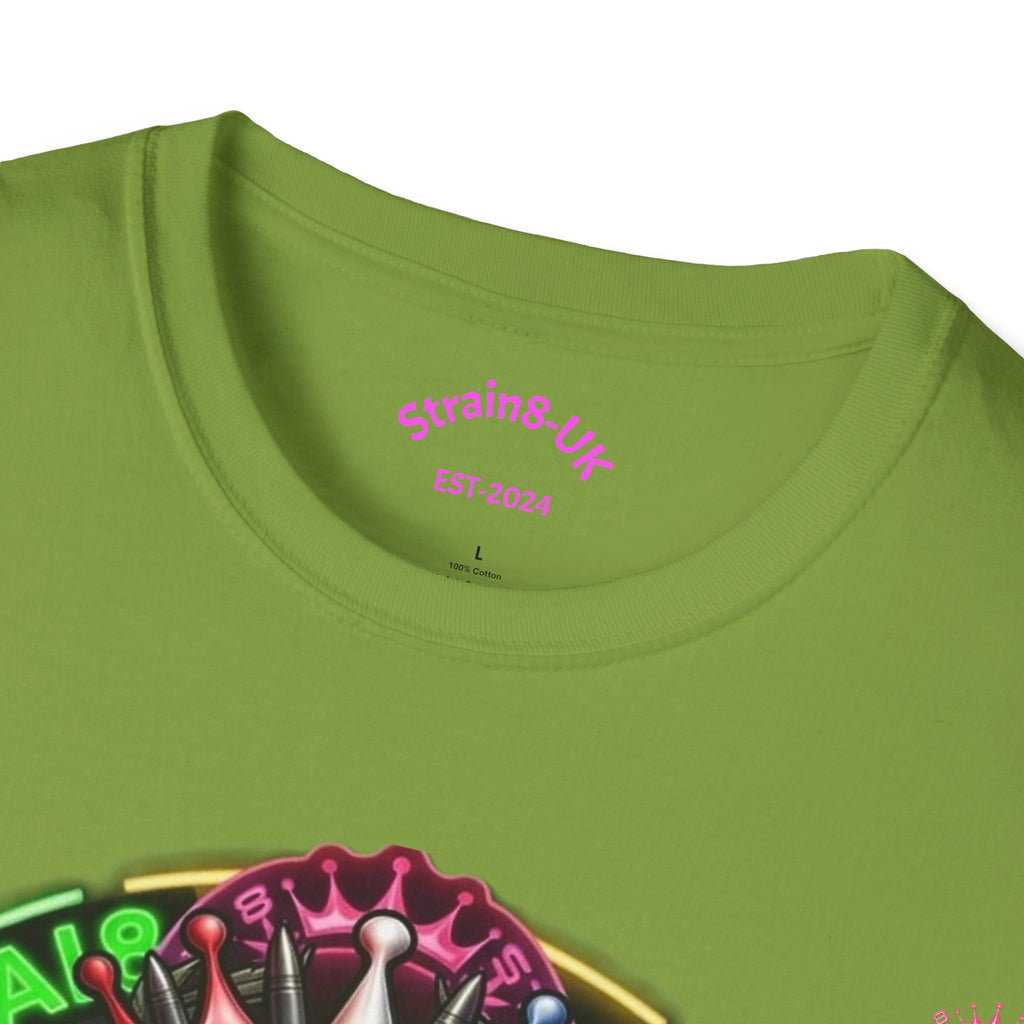 Strain8-UK Ted&Fred Special UK Logo T-Shirt — Cannabis Emblem Graphic Tee