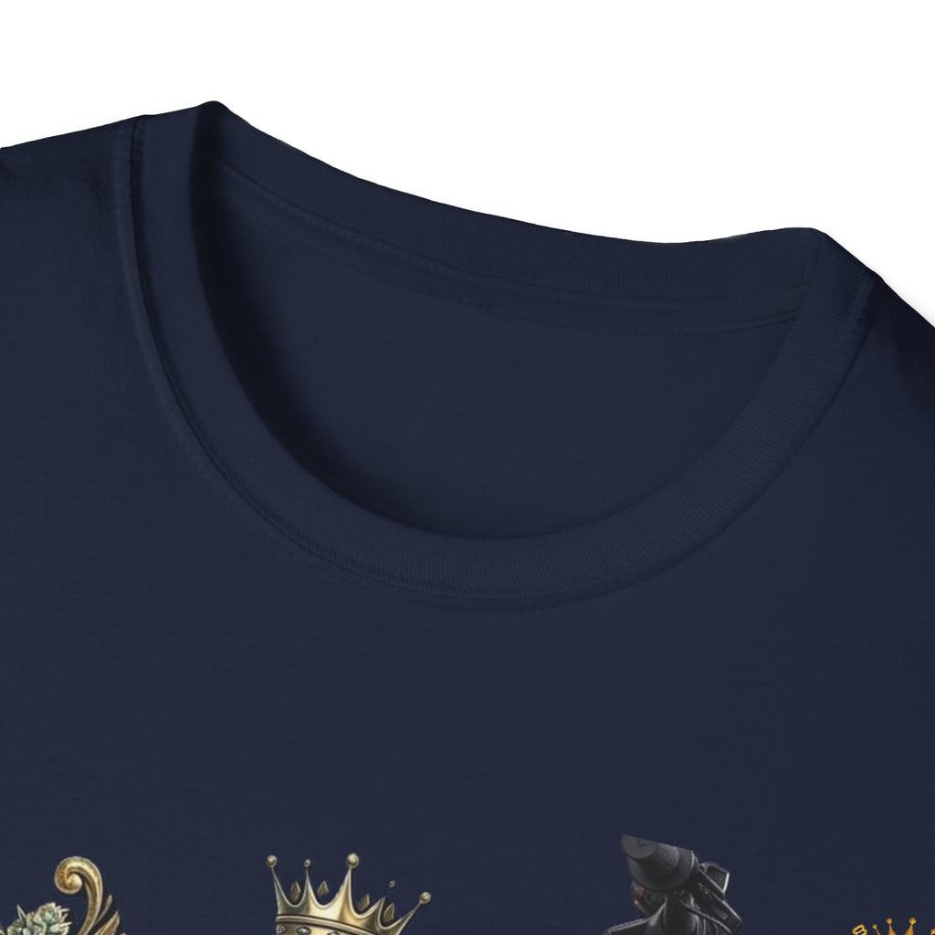 Motorcycle S8-UK Crown Graphic T-Shirt — Vintage Bike Emblem Tee